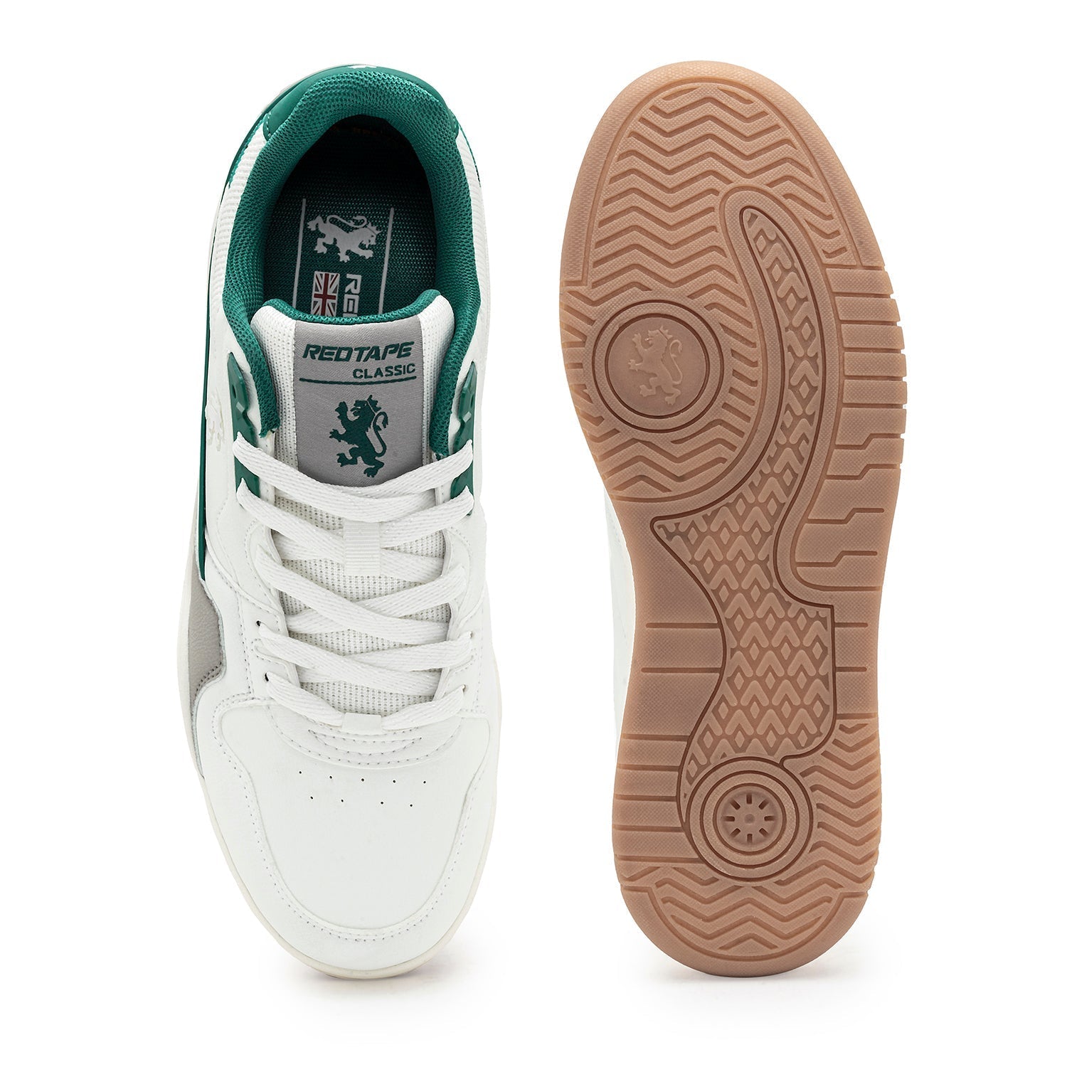 Off White/Green