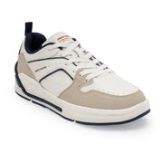 Beige White