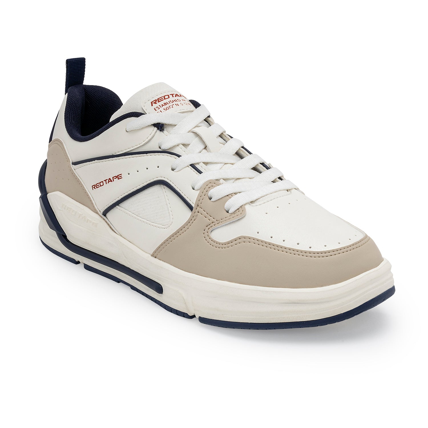 Beige White