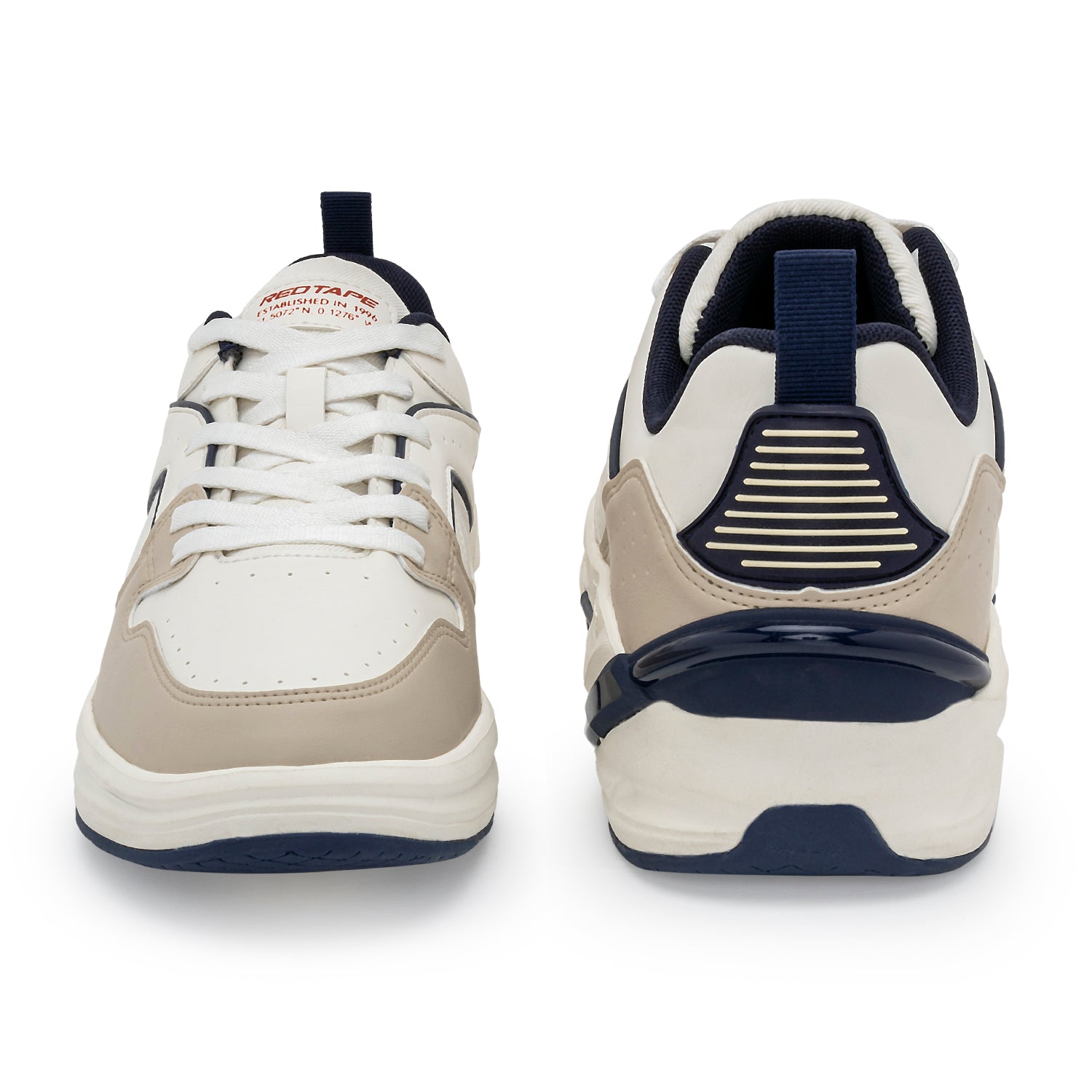 Beige/White