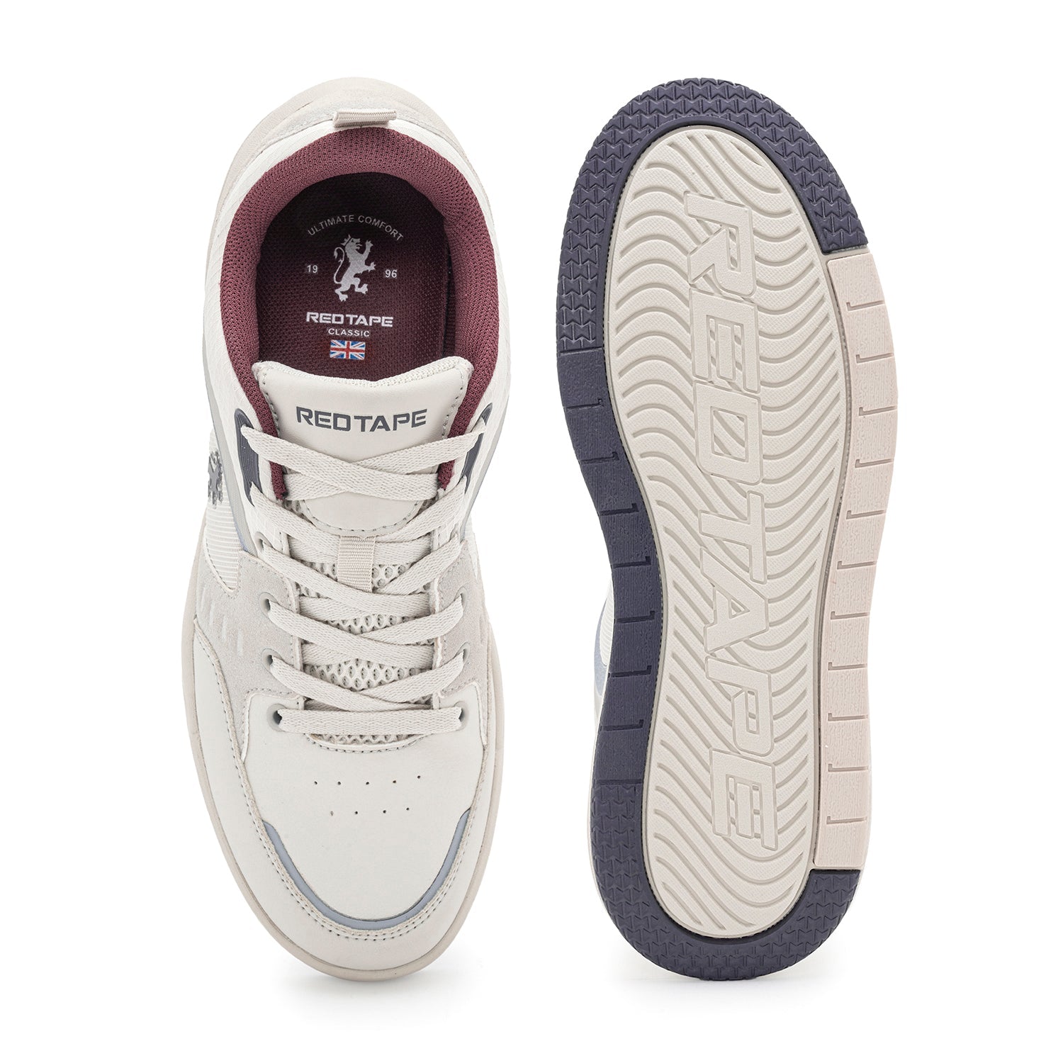 Beige Red