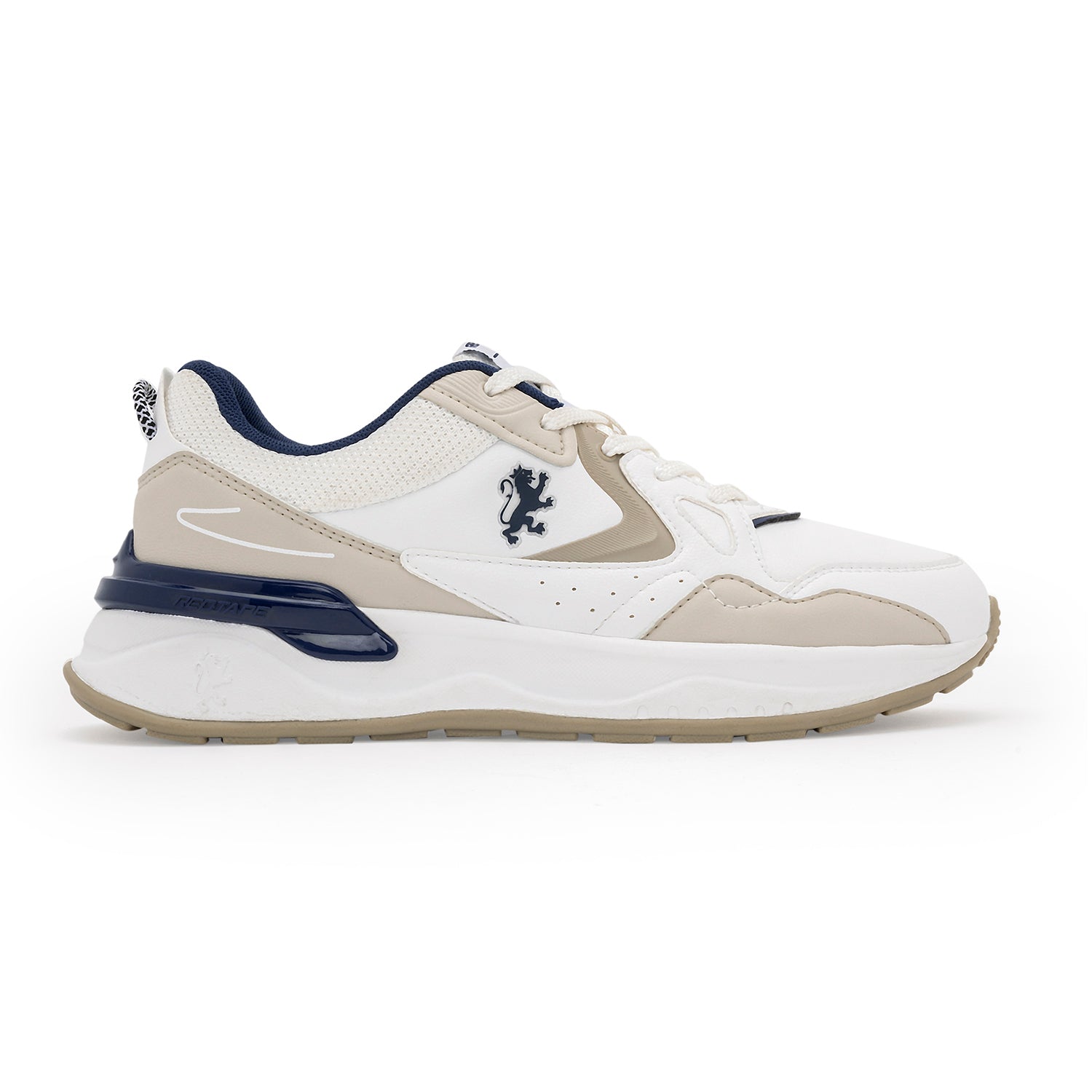 Beige/Navy
