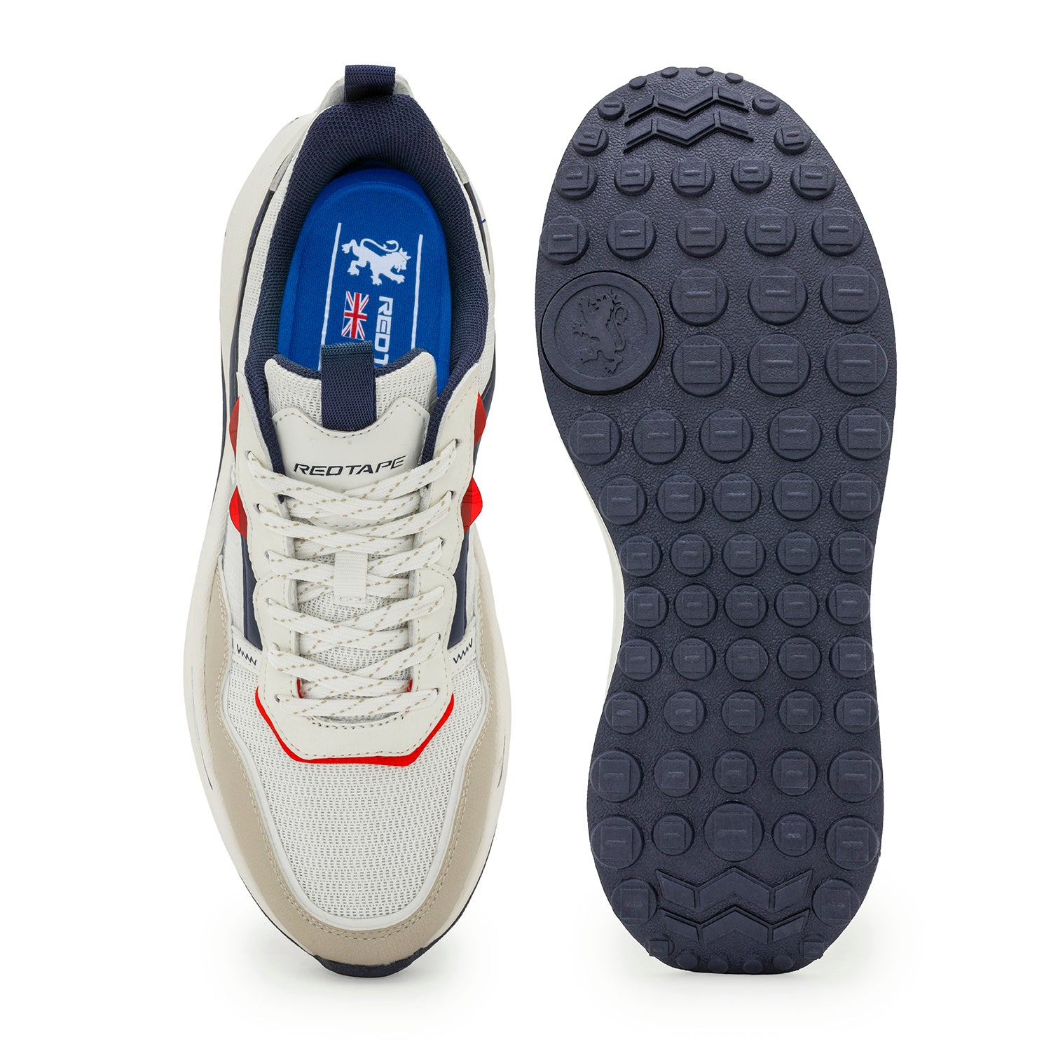Navy/Beige