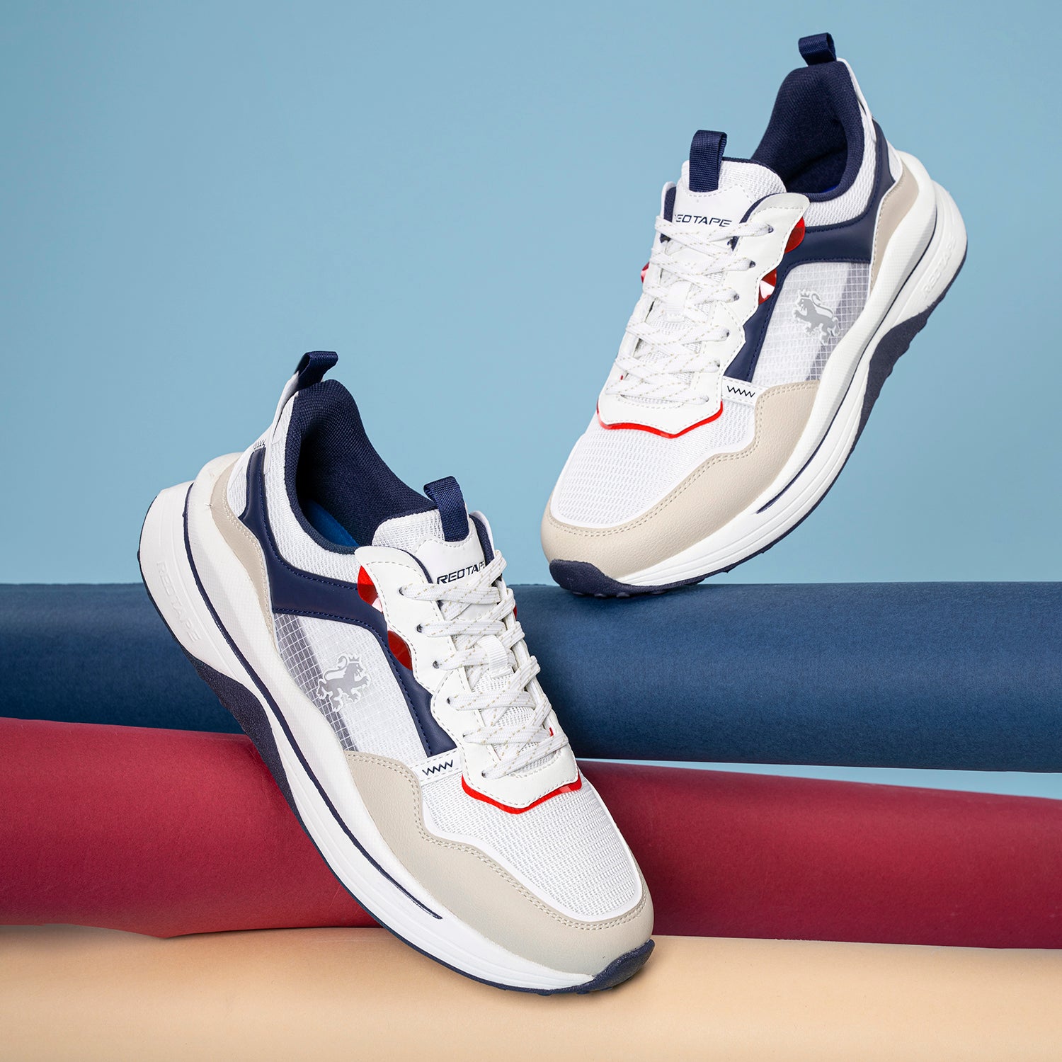 Navy/Beige