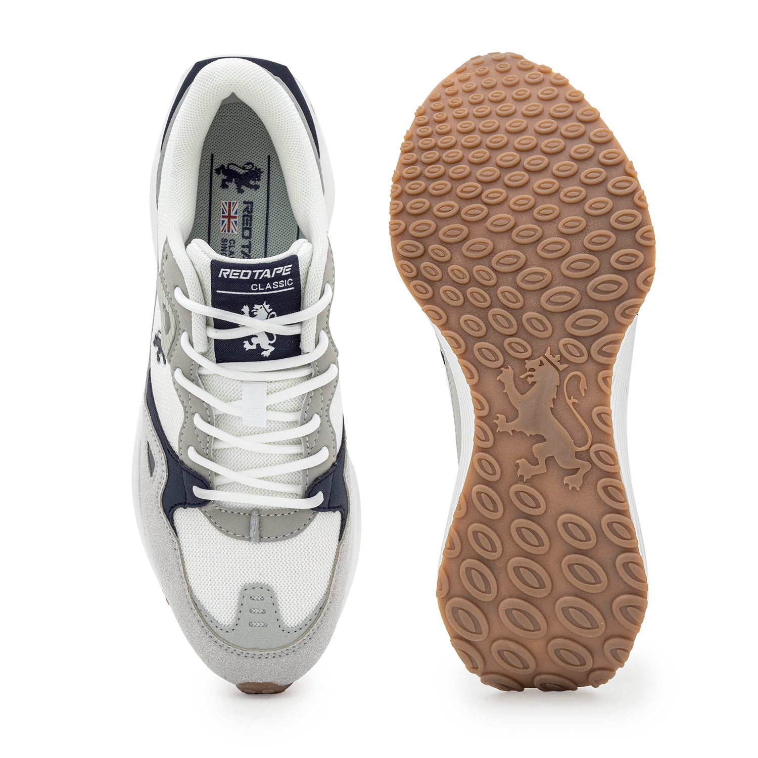 Grey/Navy