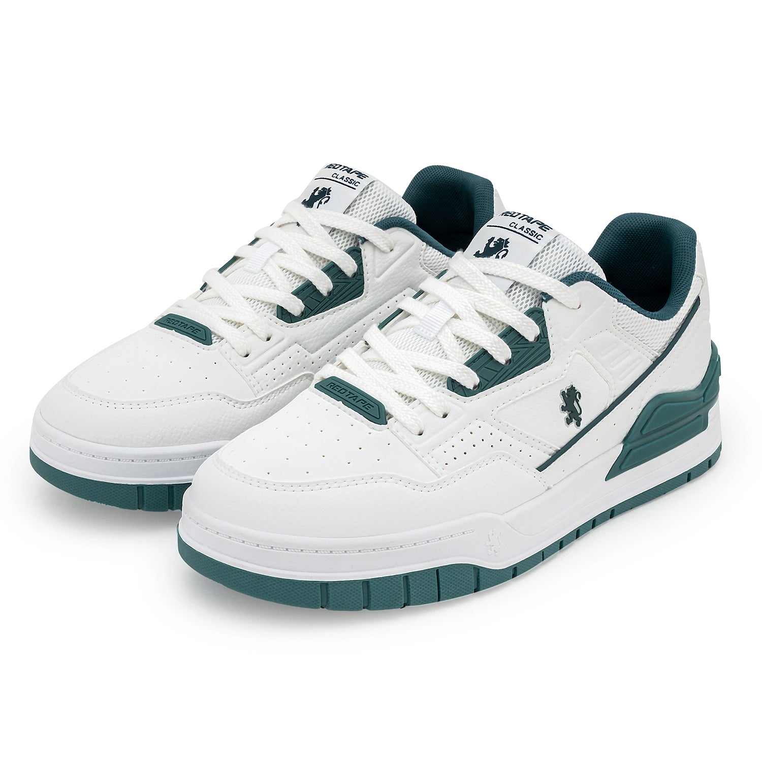 White/Teal