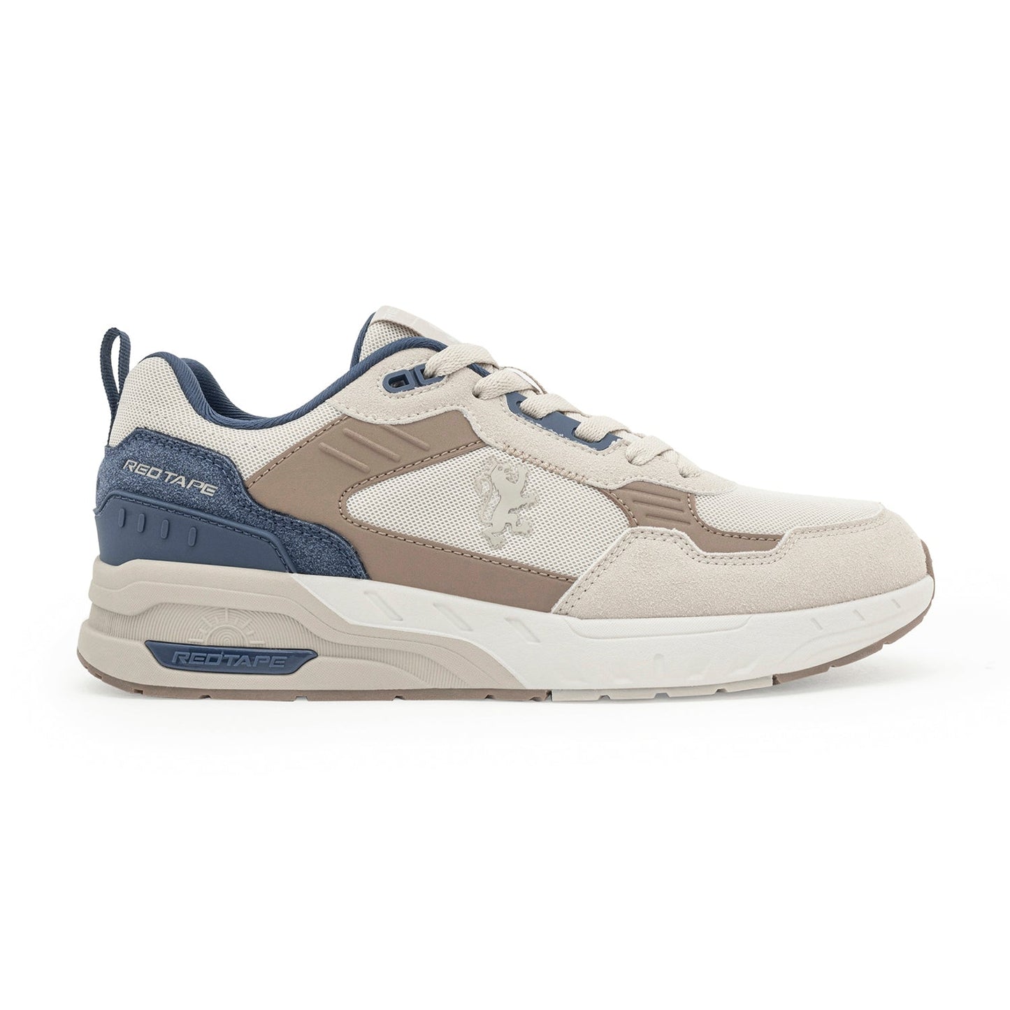 Beige/Navy