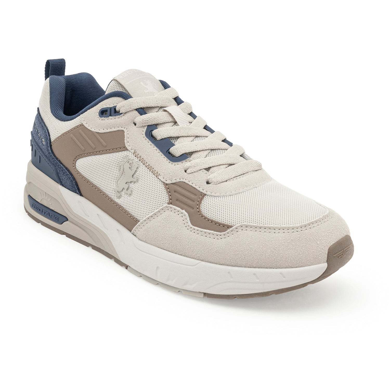 Beige/Navy