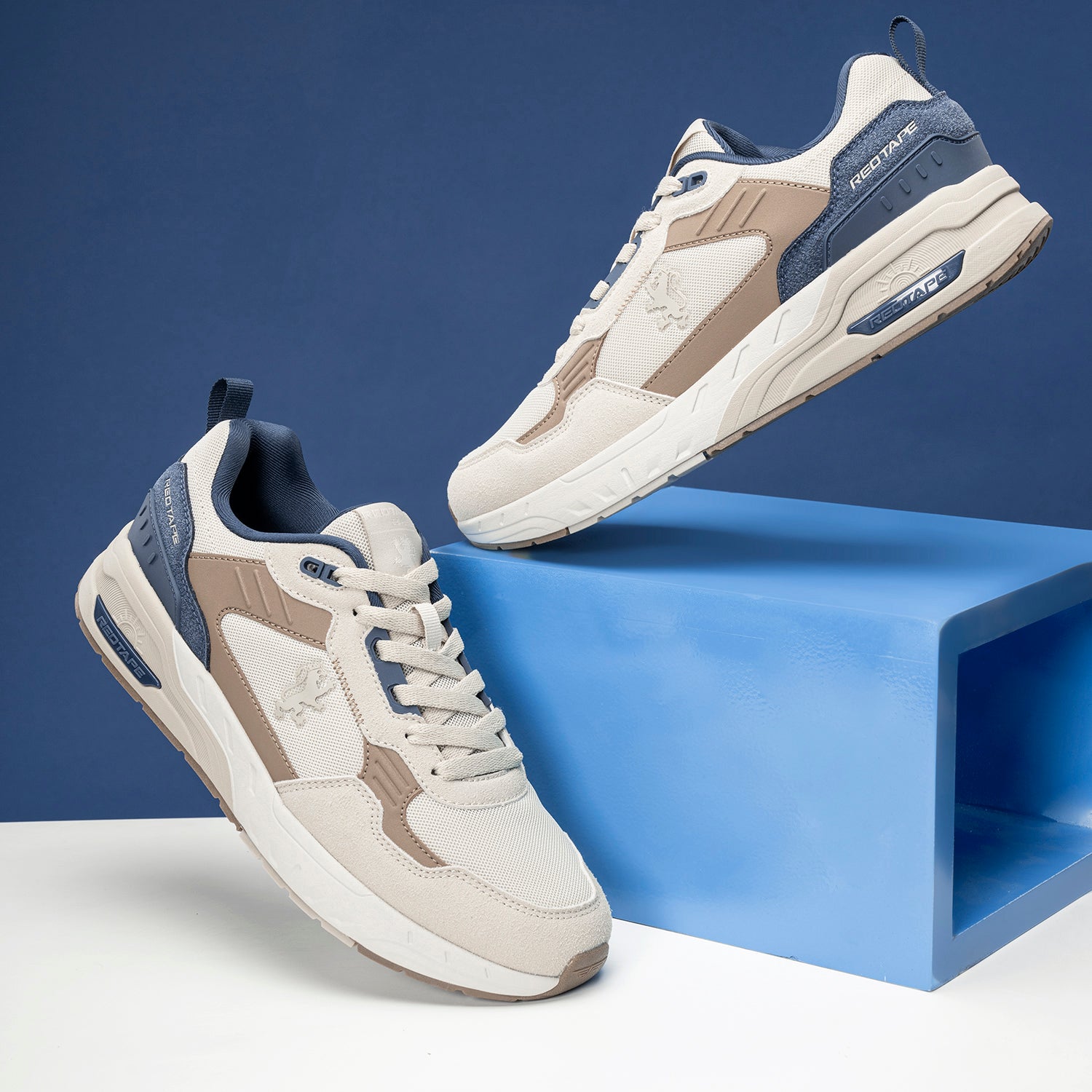 Beige Navy