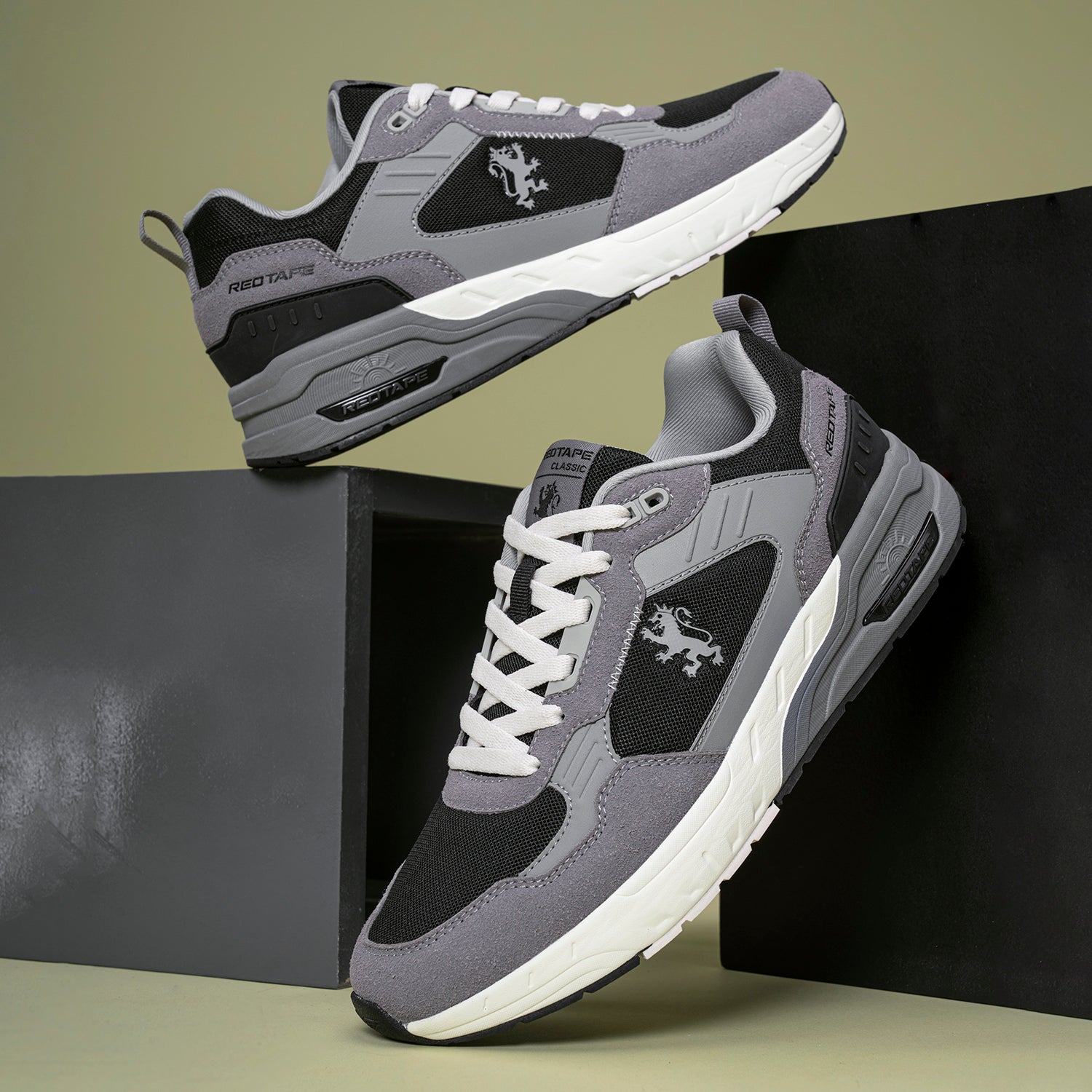 Grey Black