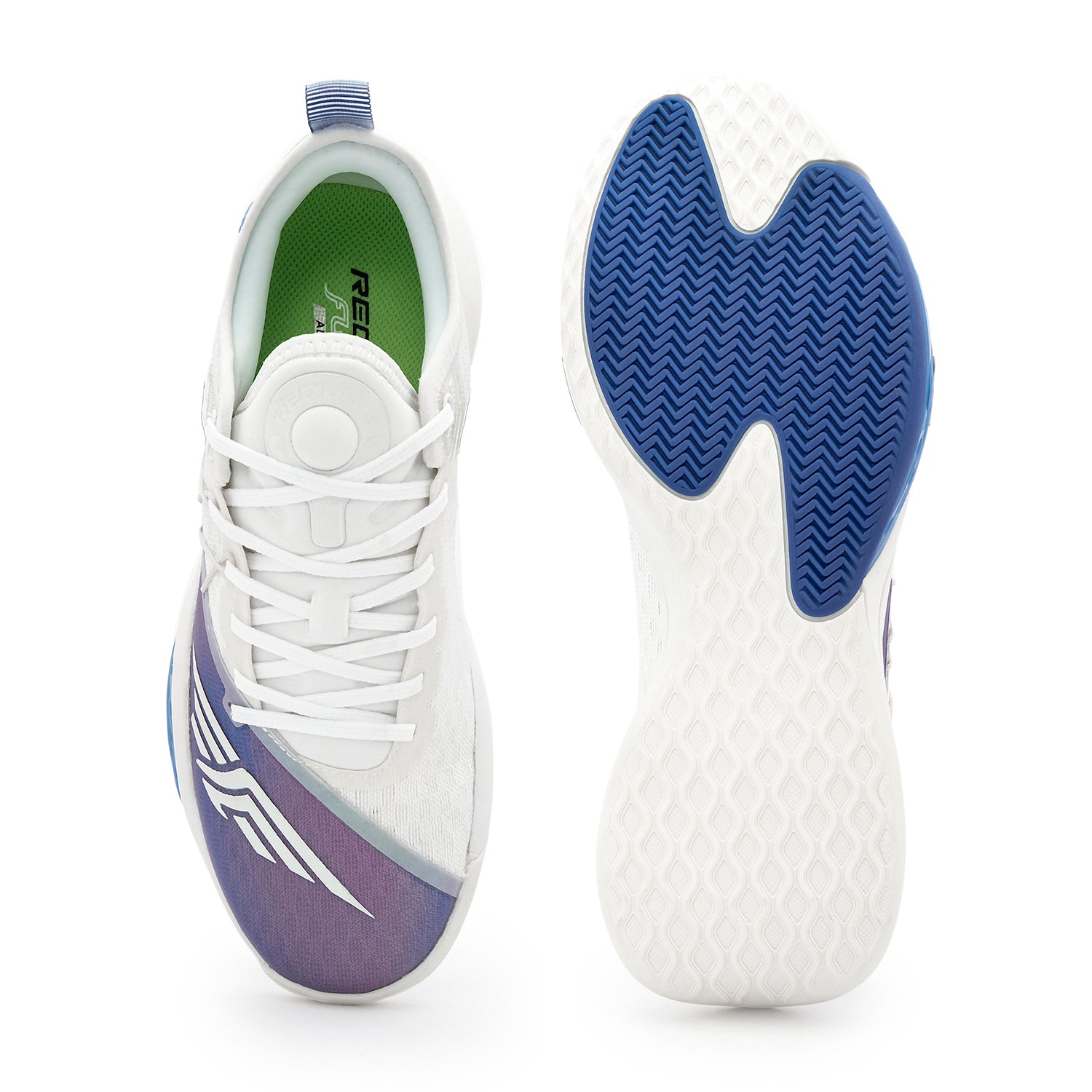 White/Blue