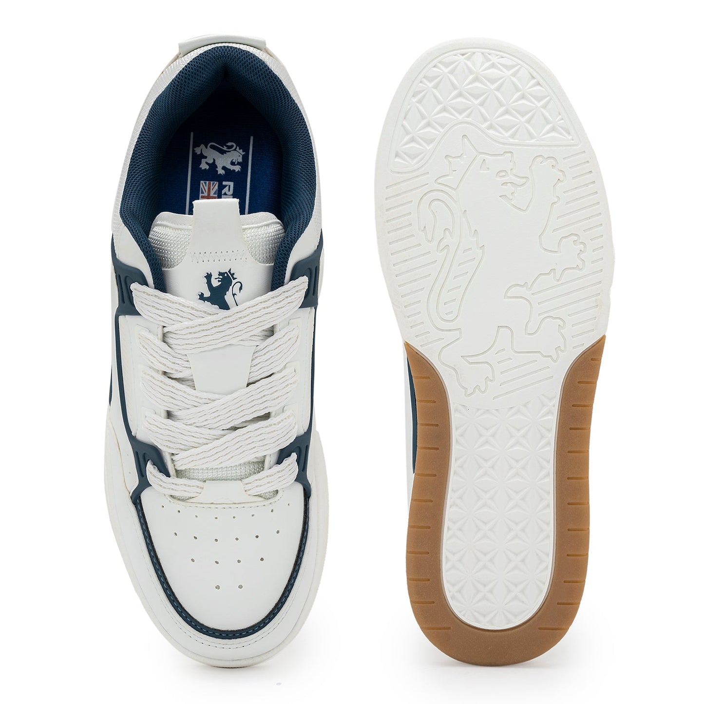 Navy/White