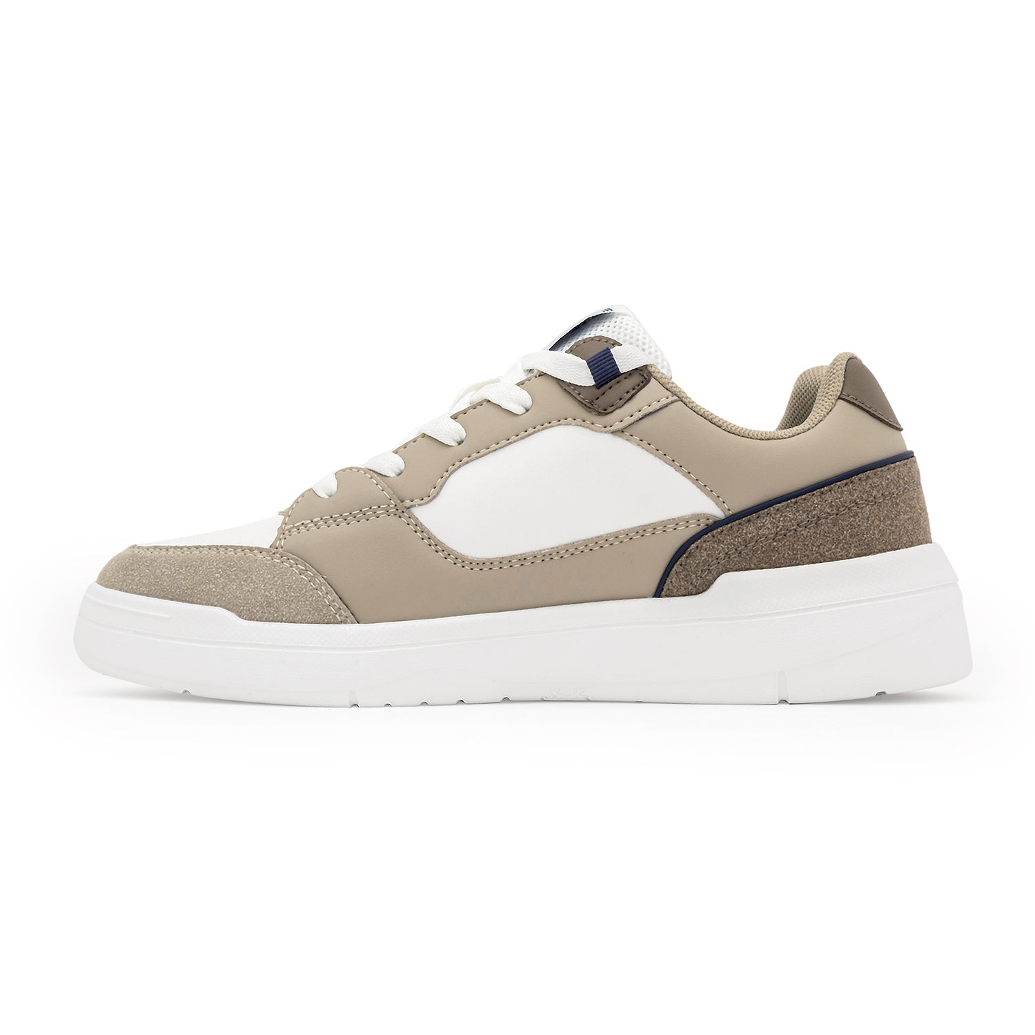 Beige/White