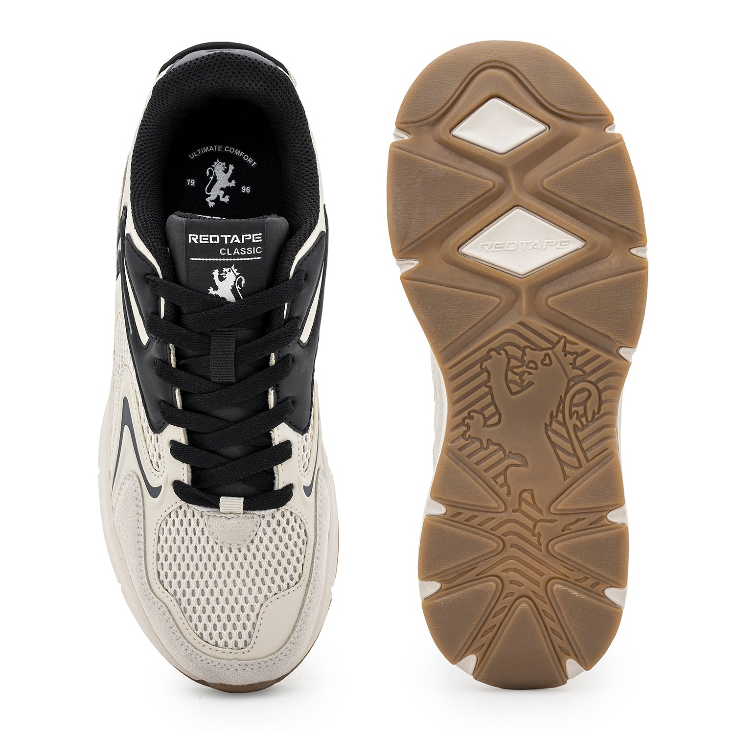 Beige Black