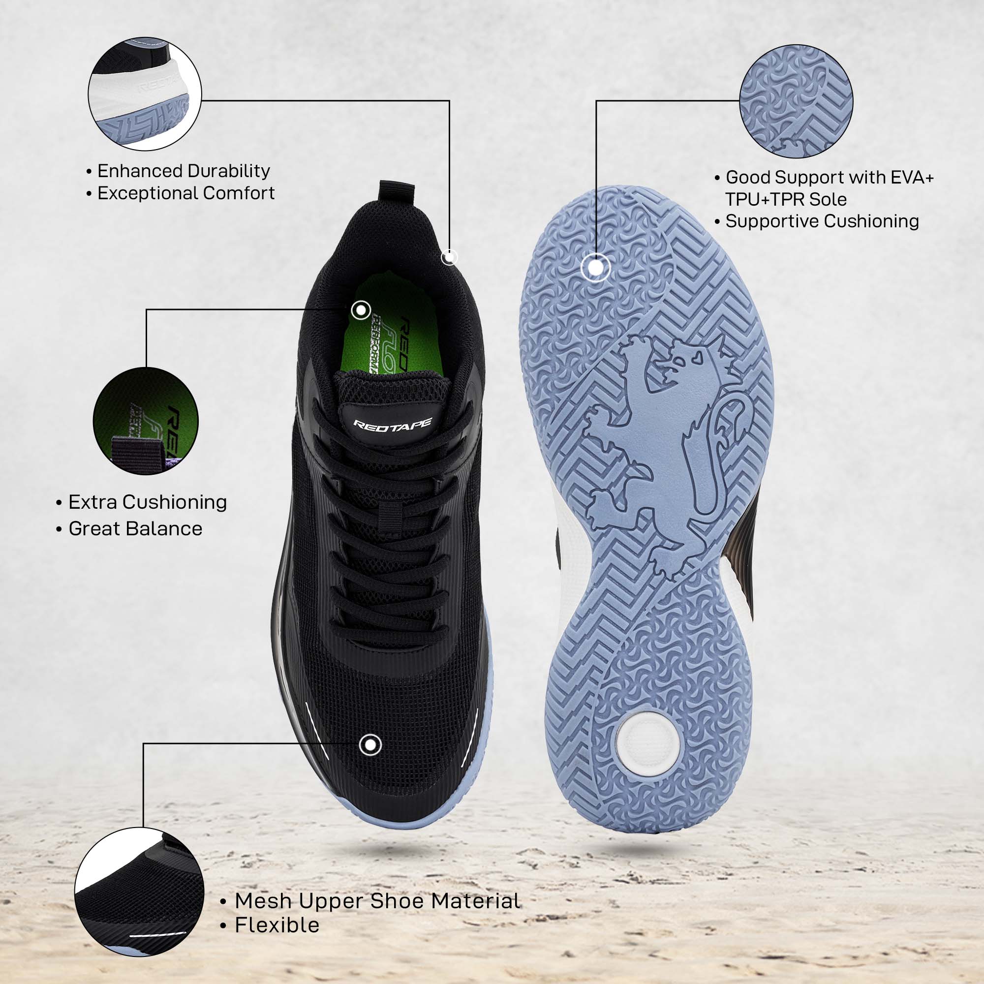 Black/Blue