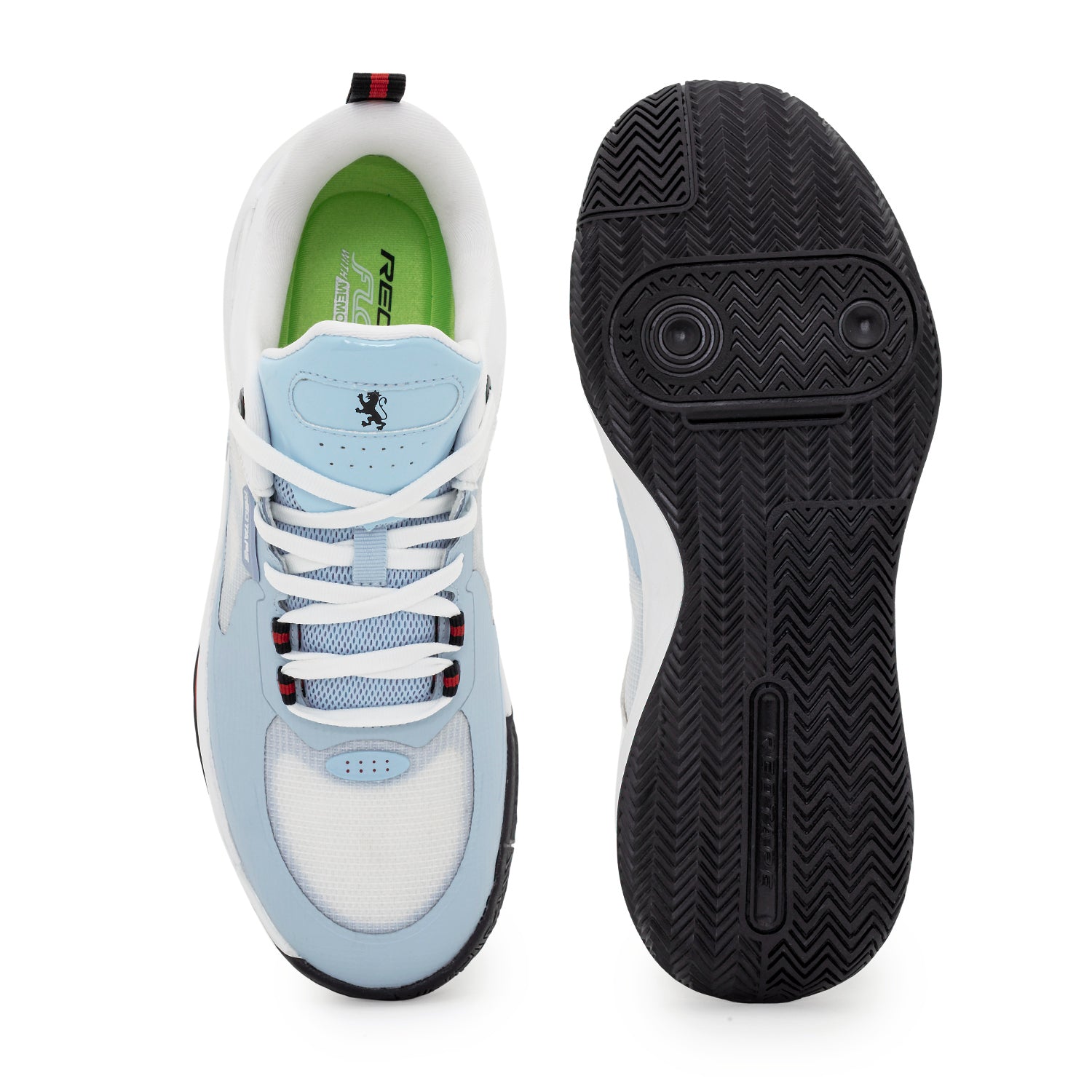 White/Blue