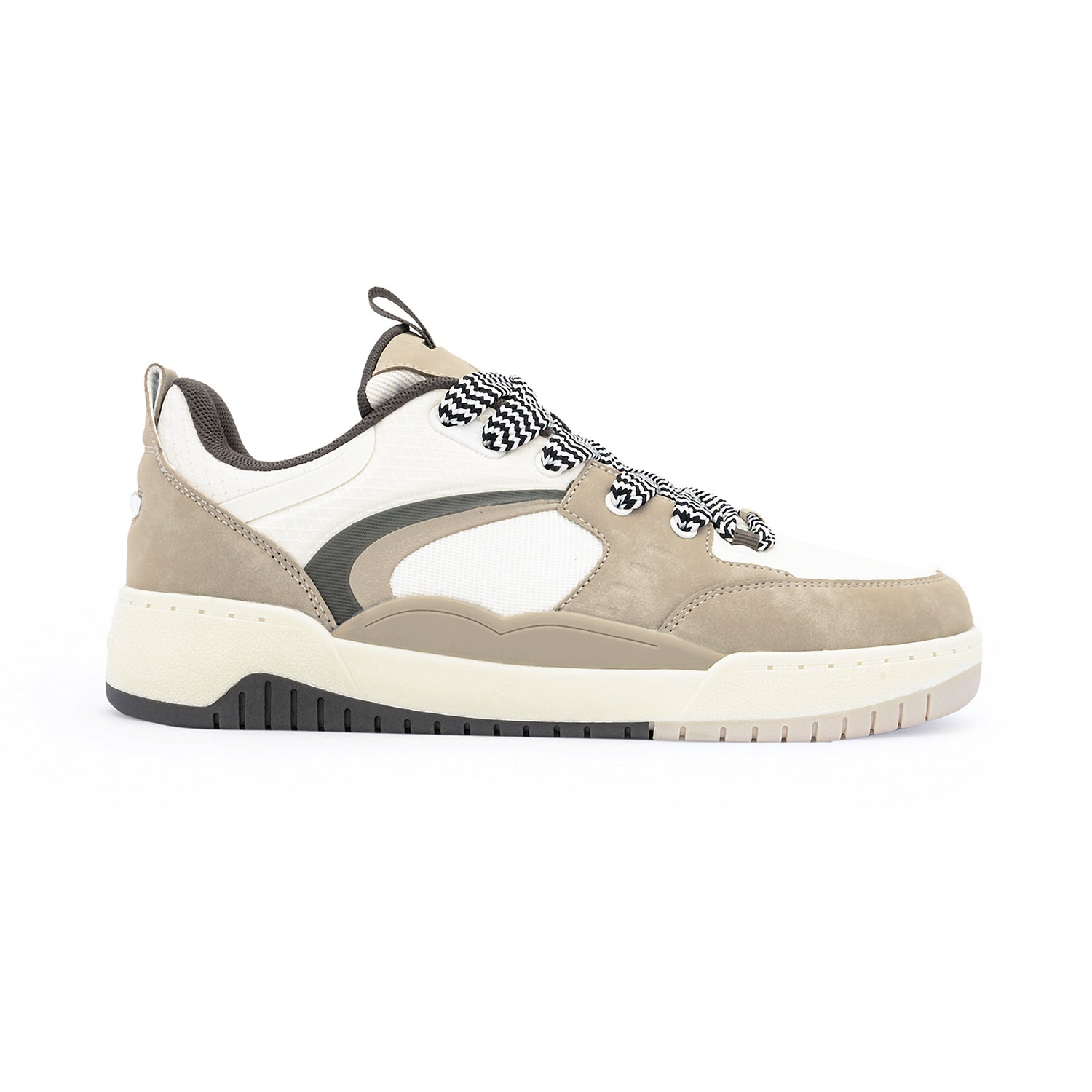 Brown/White