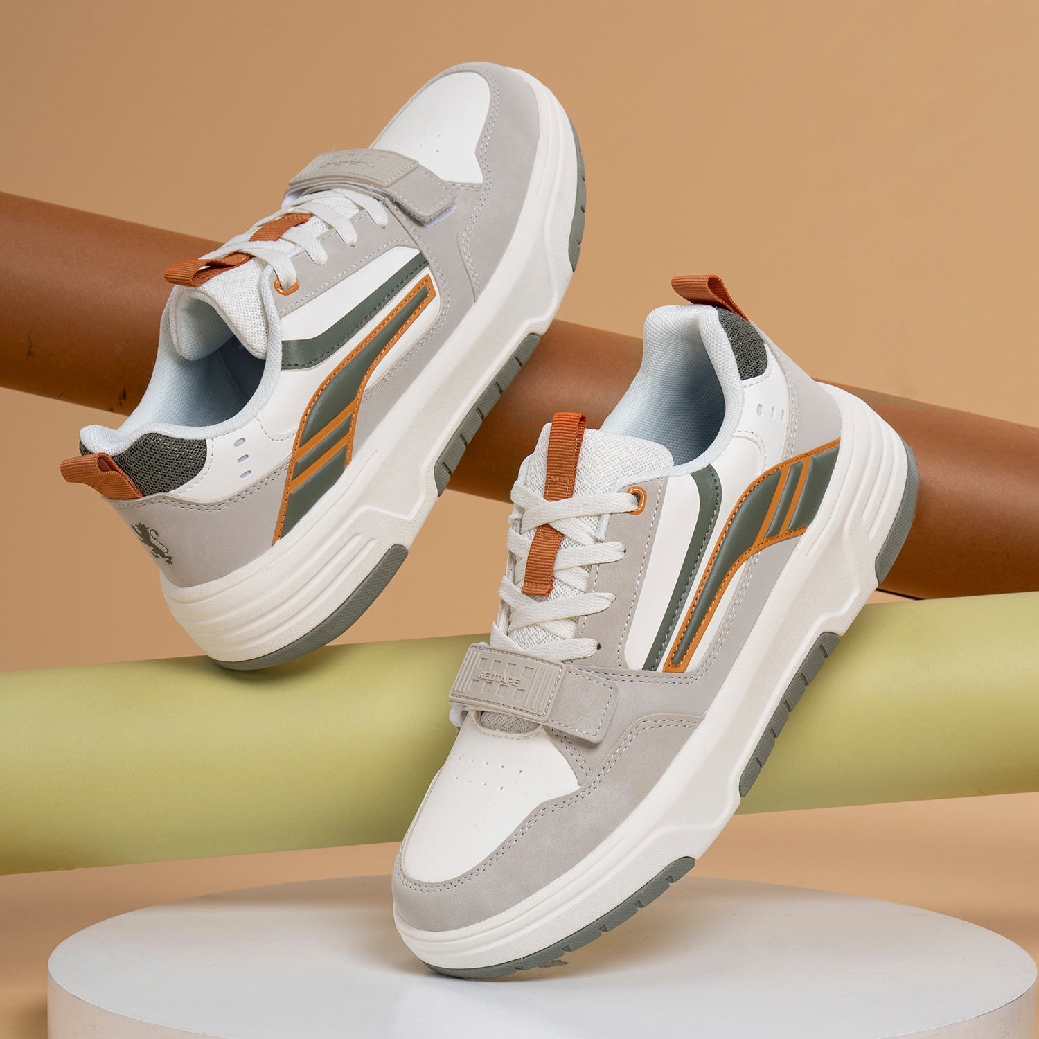Beige Orange