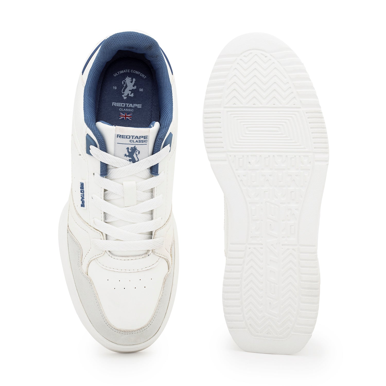White/Blue