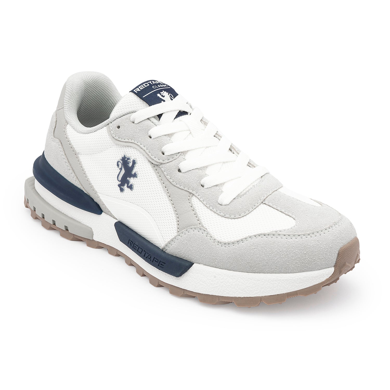 Beige/Navy