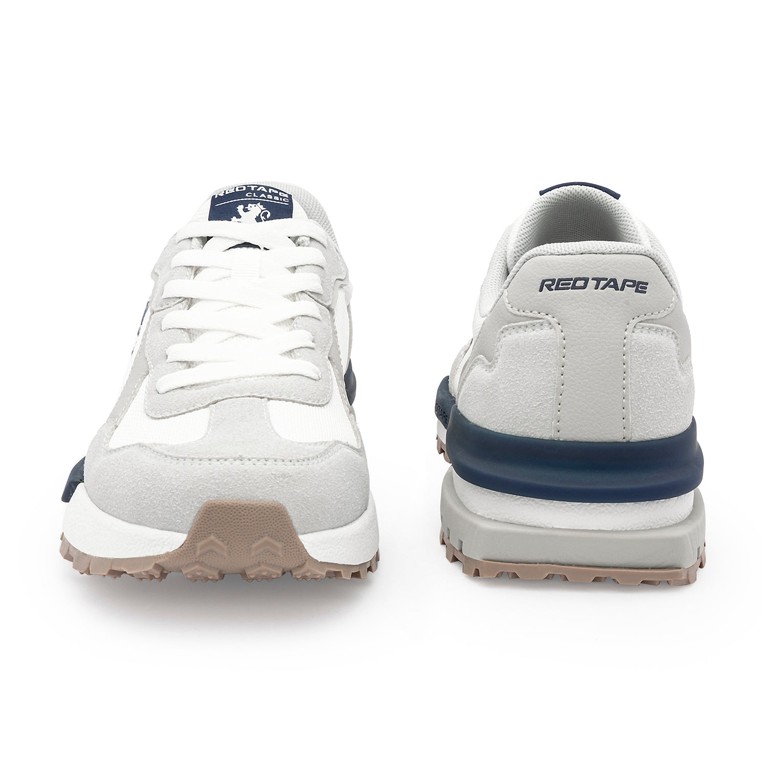 Beige/Navy