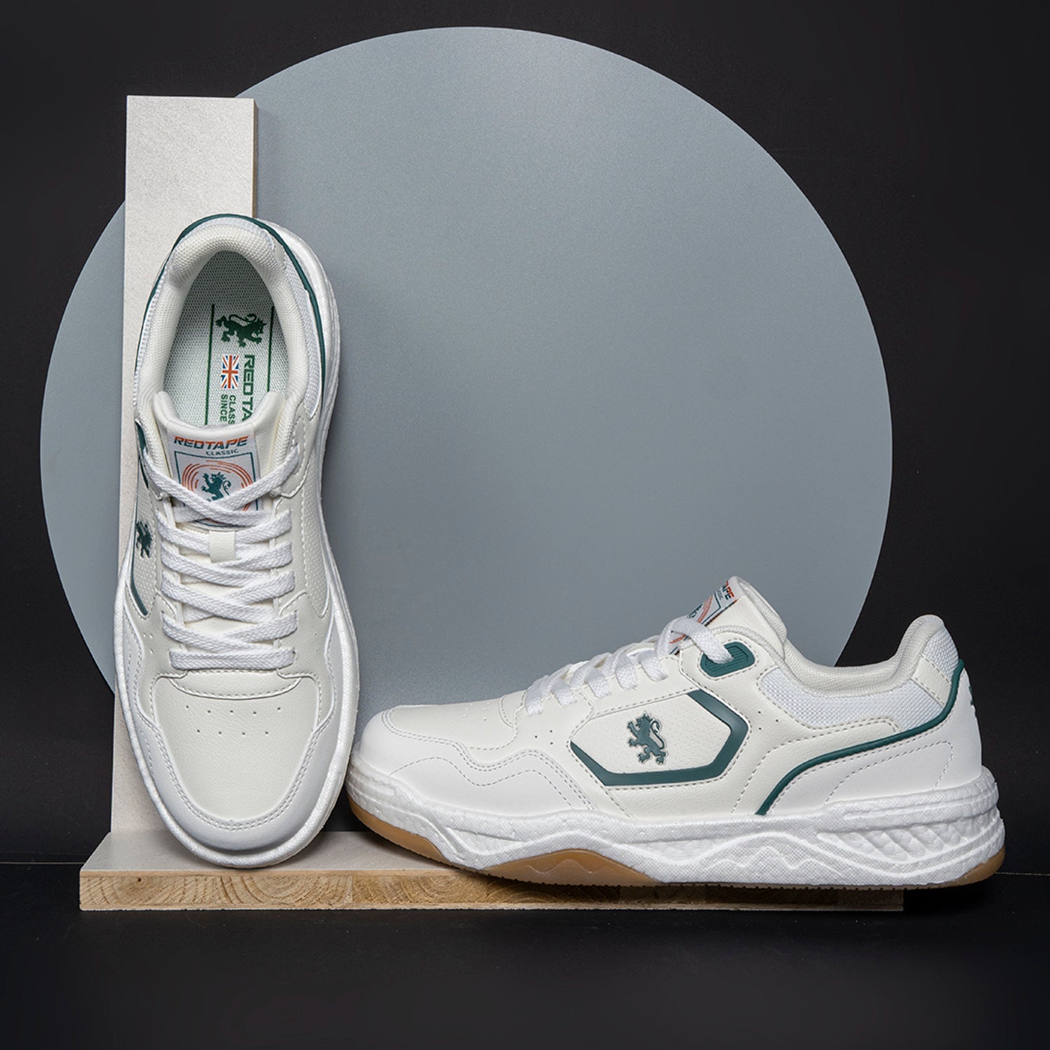 White/Teal
