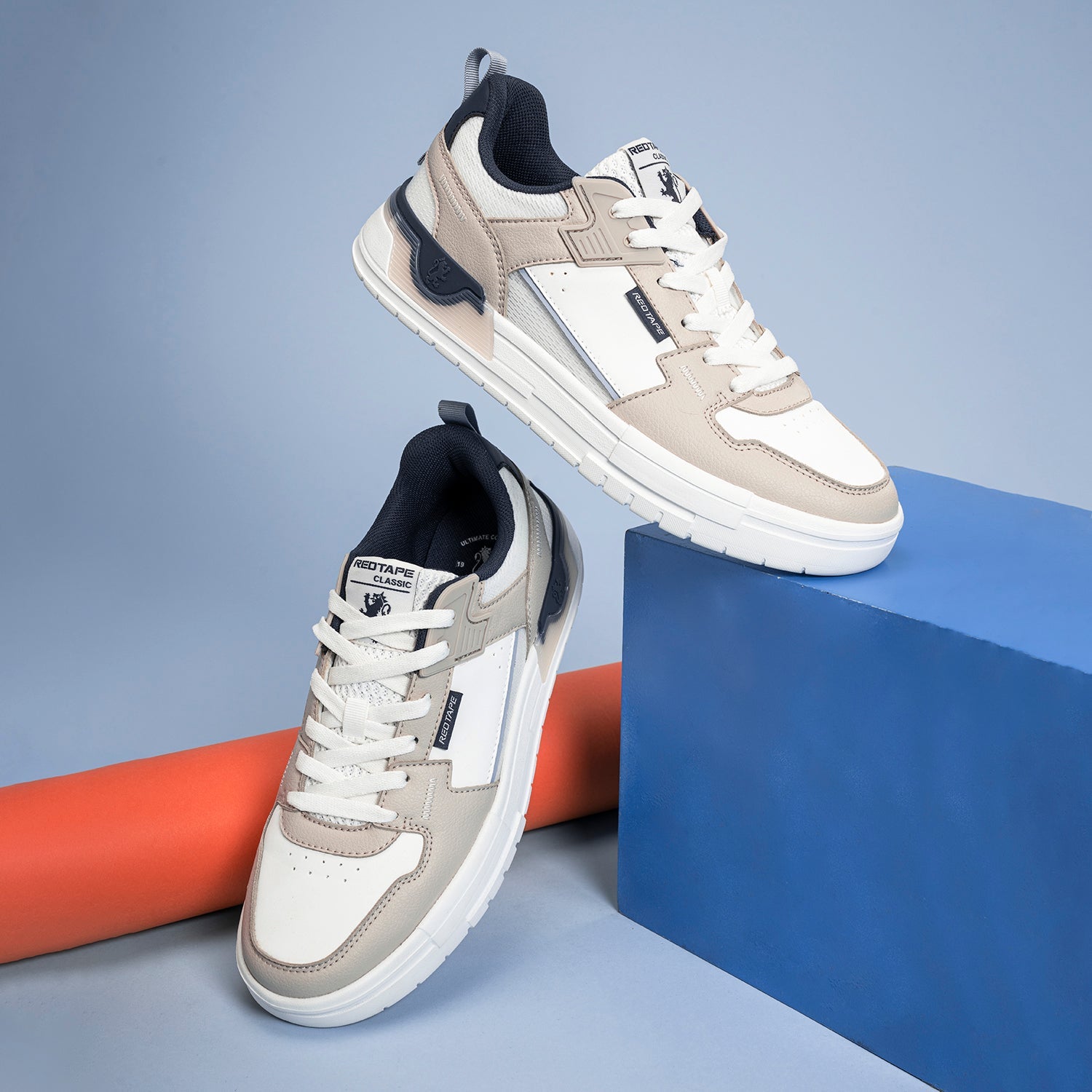 White/Navy