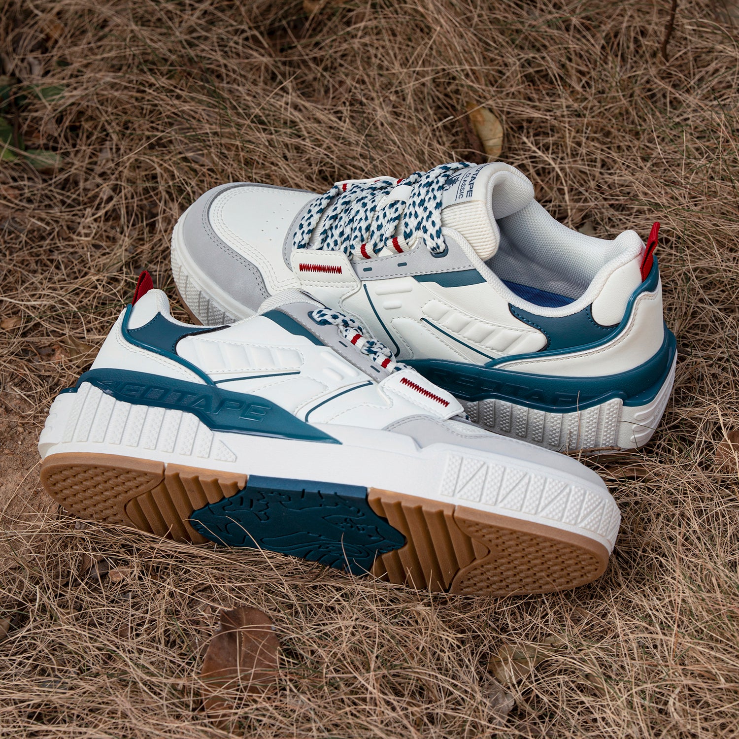 White/Blue
