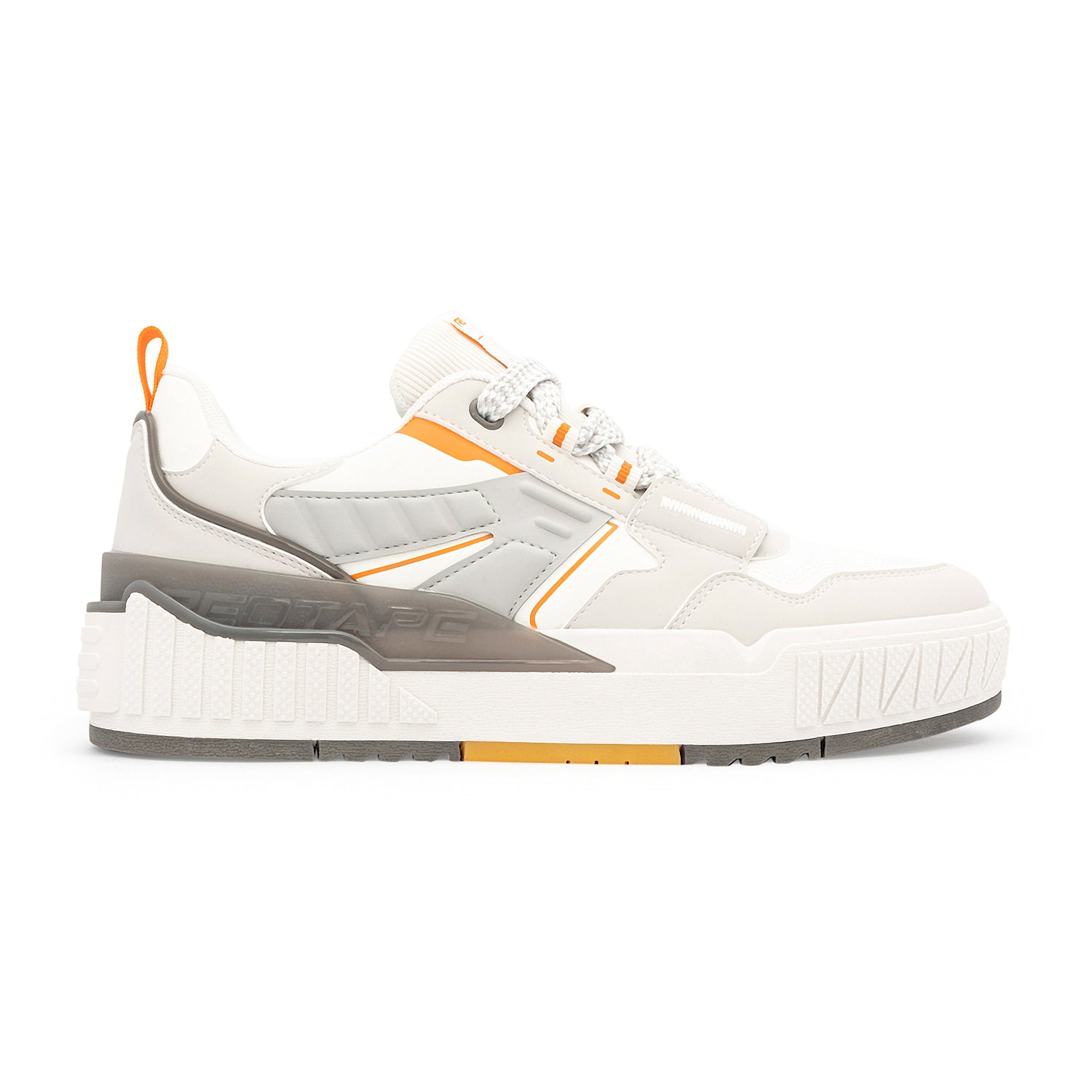 White/Orange