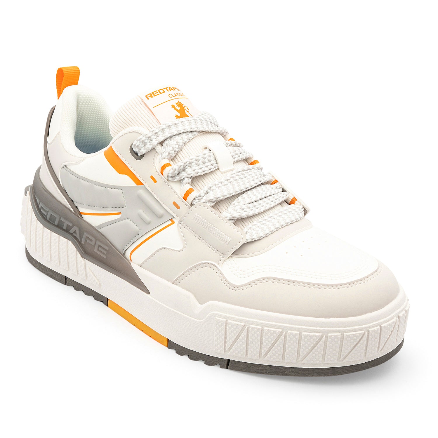 White/Orange