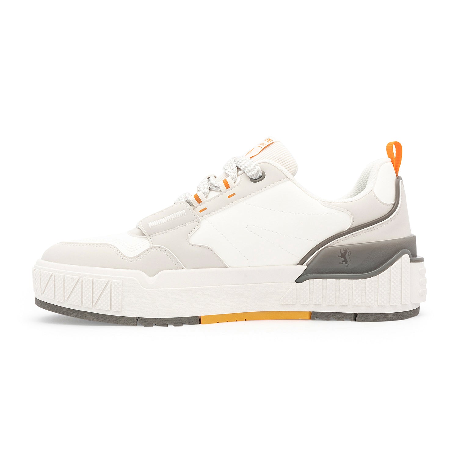 White/Orange