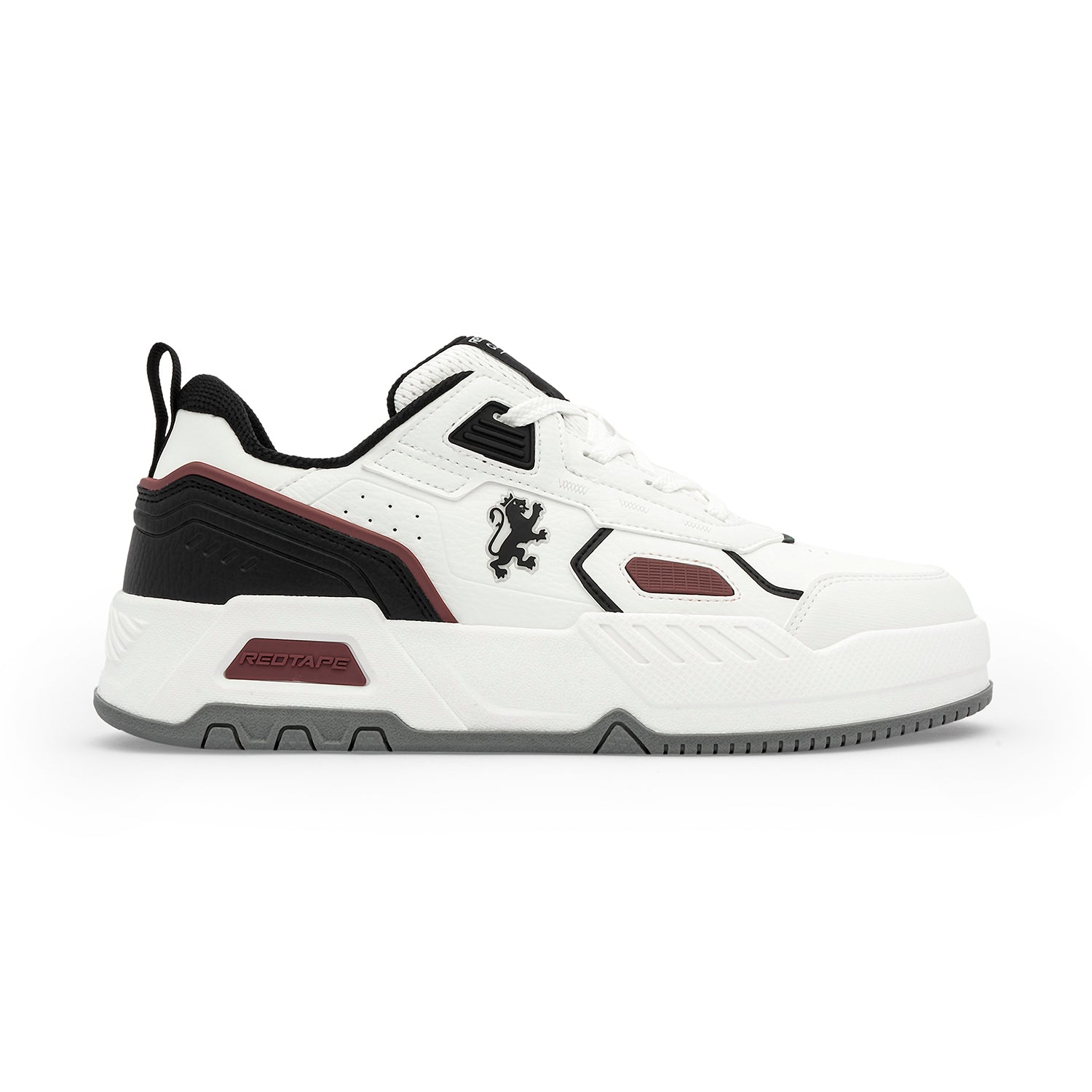 White/Maroon