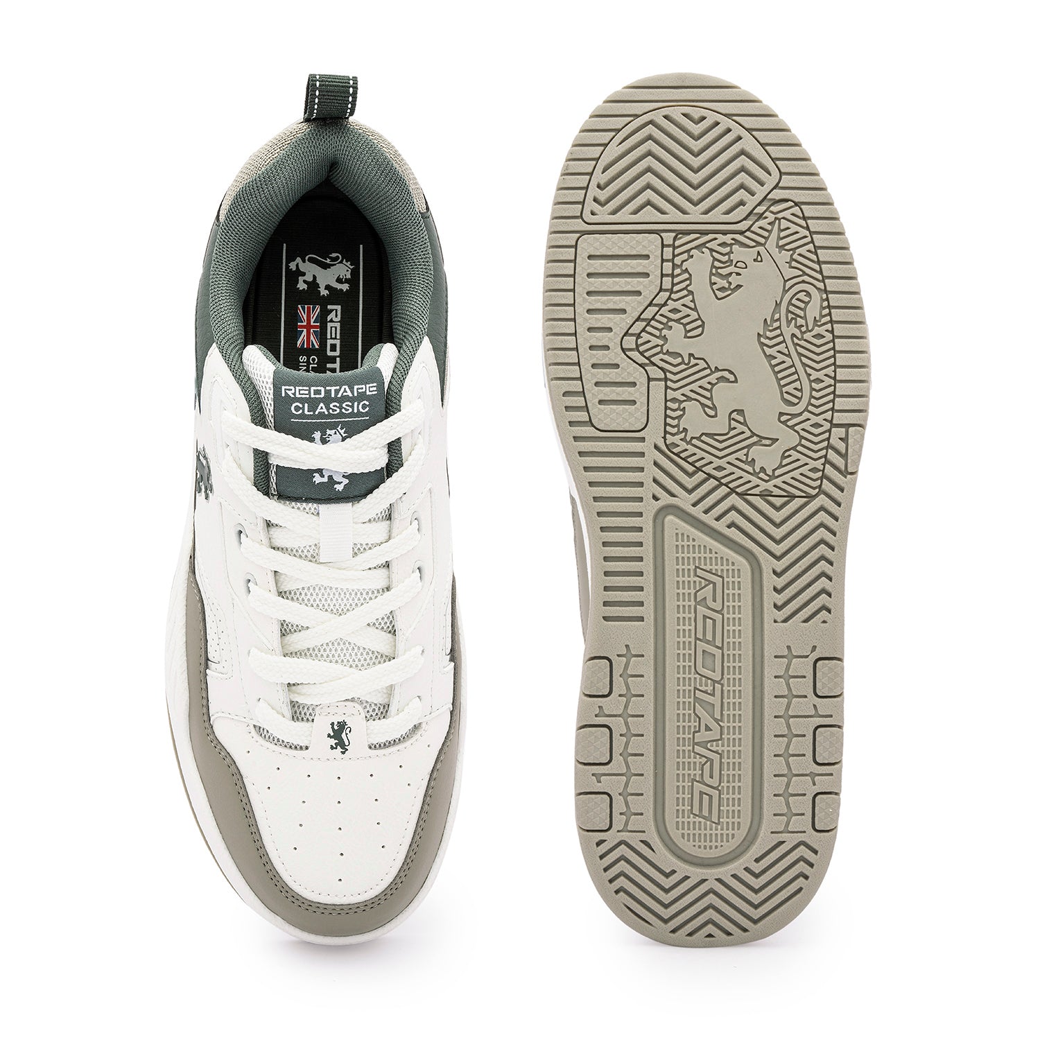White/Olive