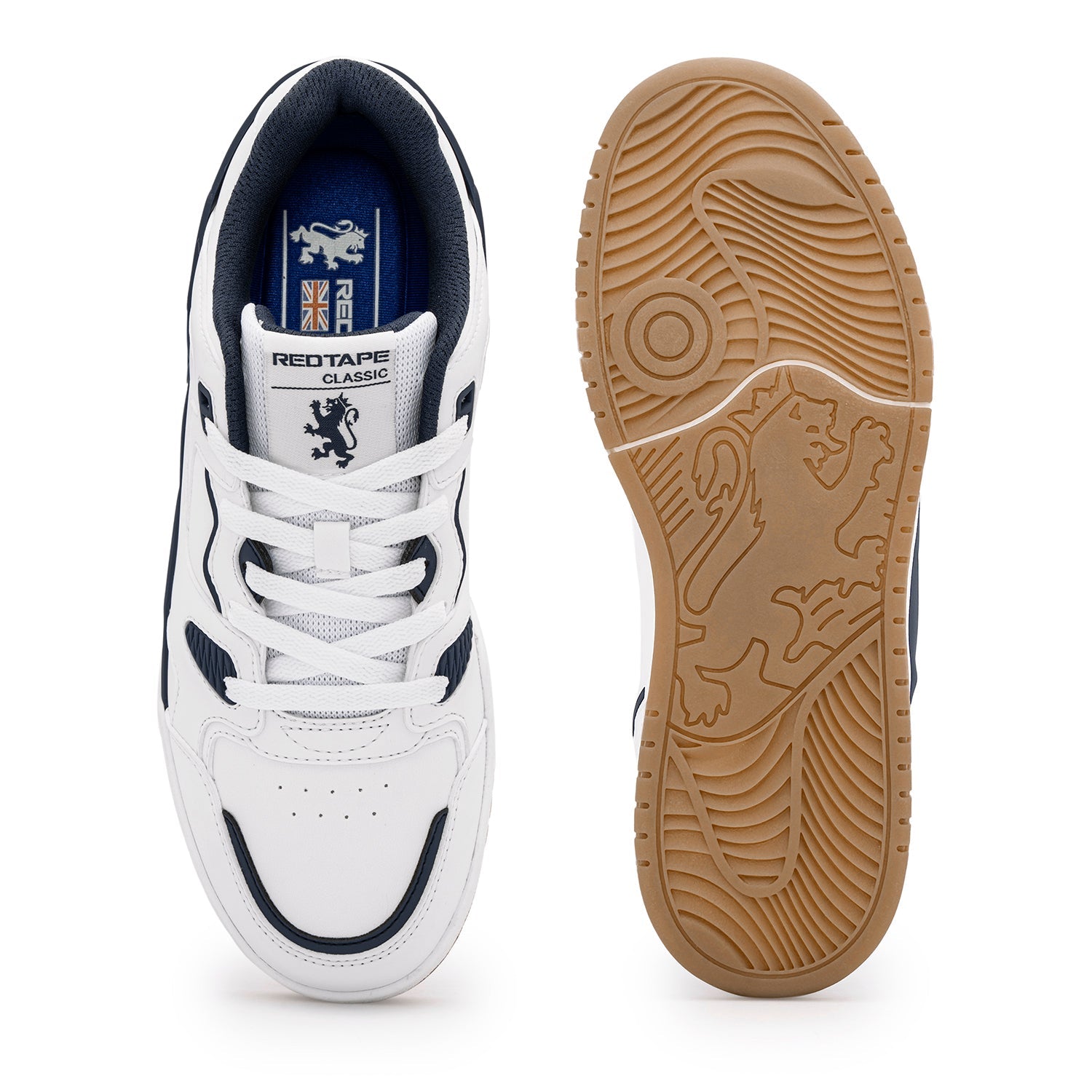 White/Blue