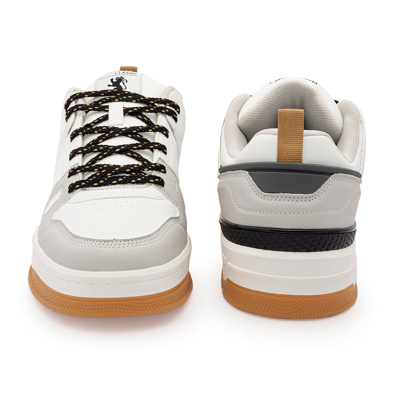 Orange/White