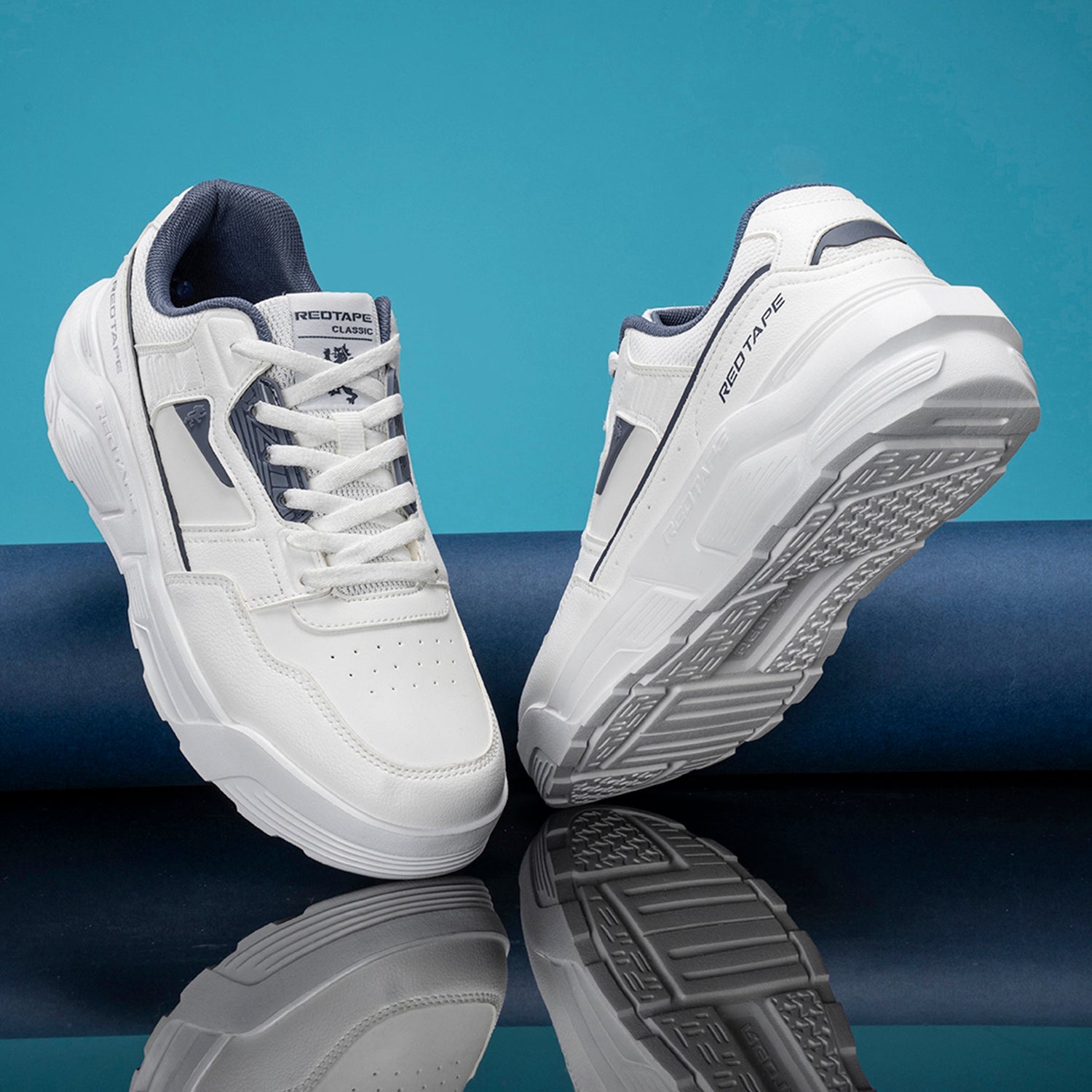 White/Blue