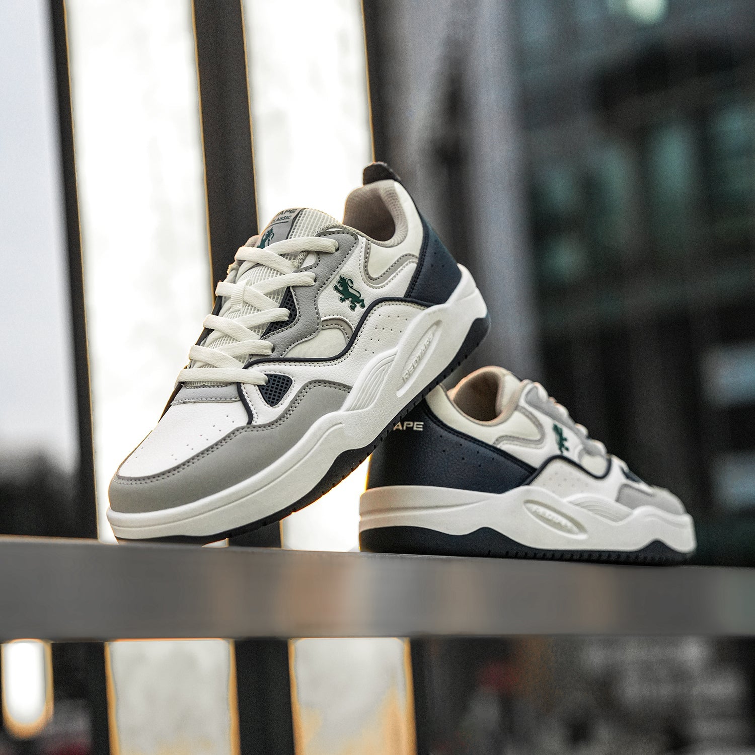 Grey/Navy