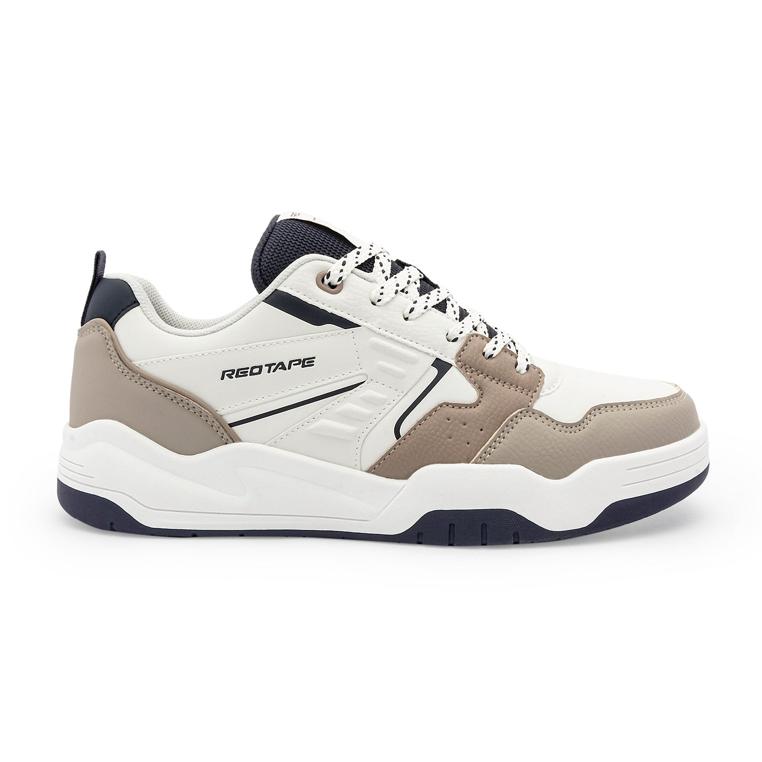 Beige/White