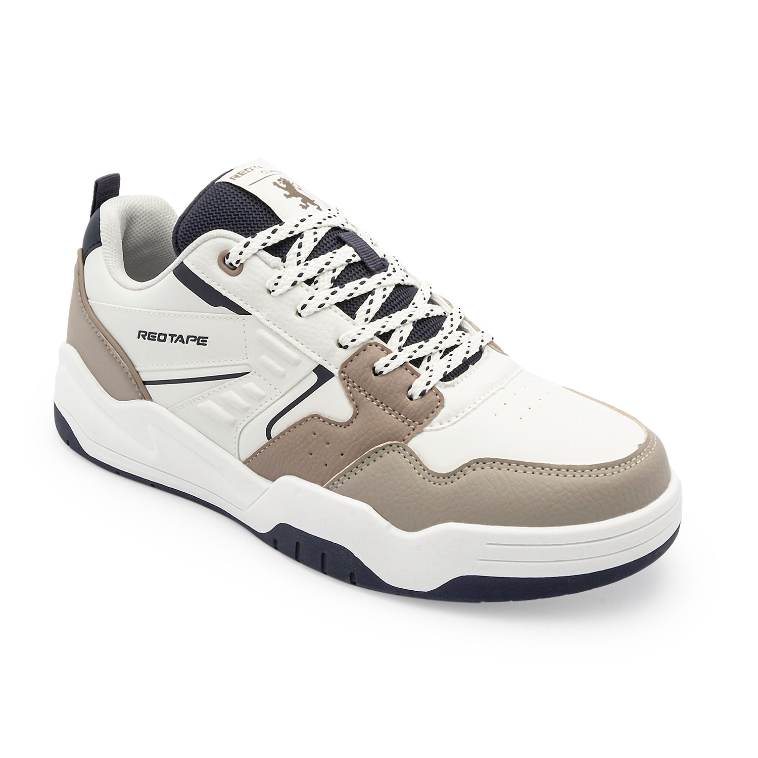 Beige/White