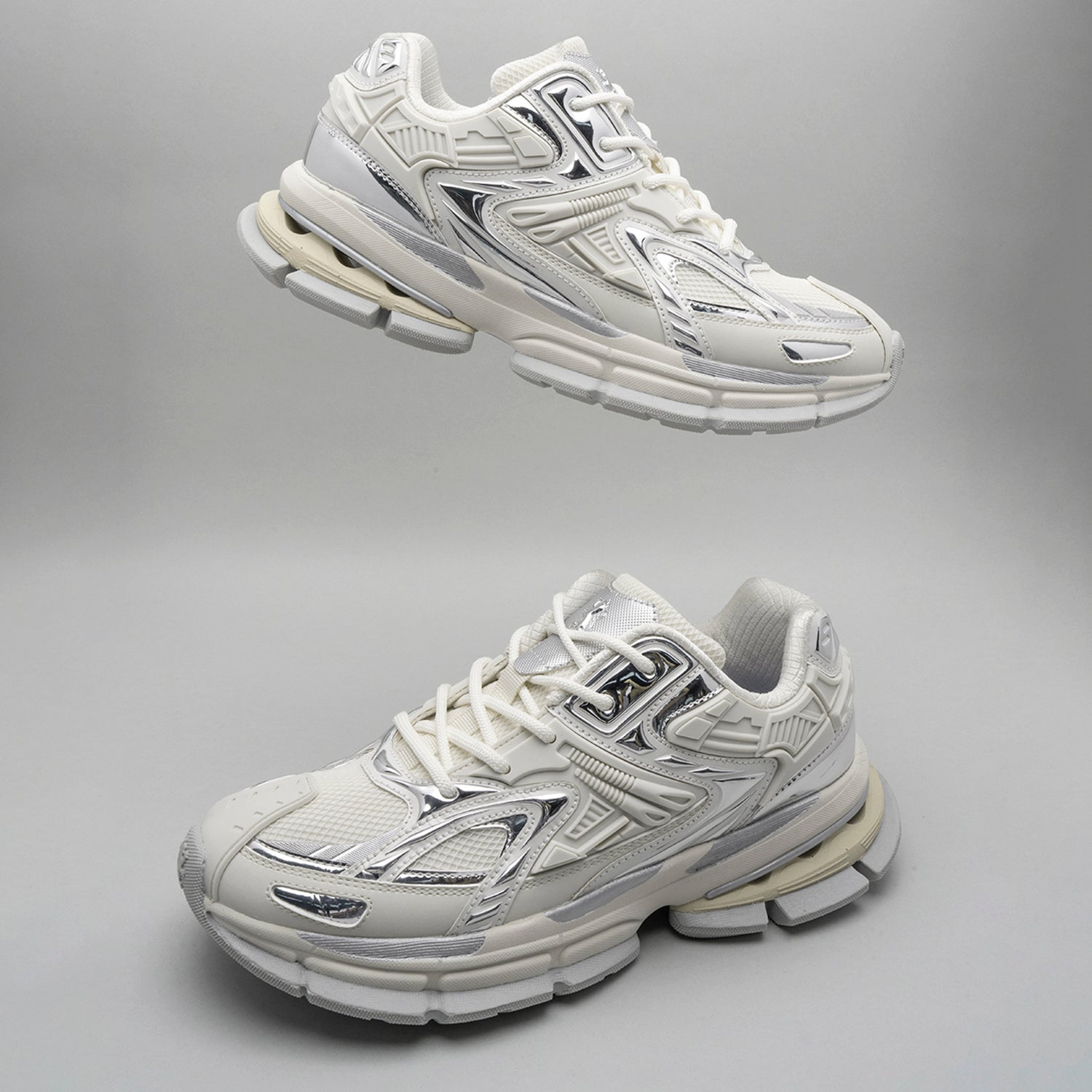 Beige/Silver