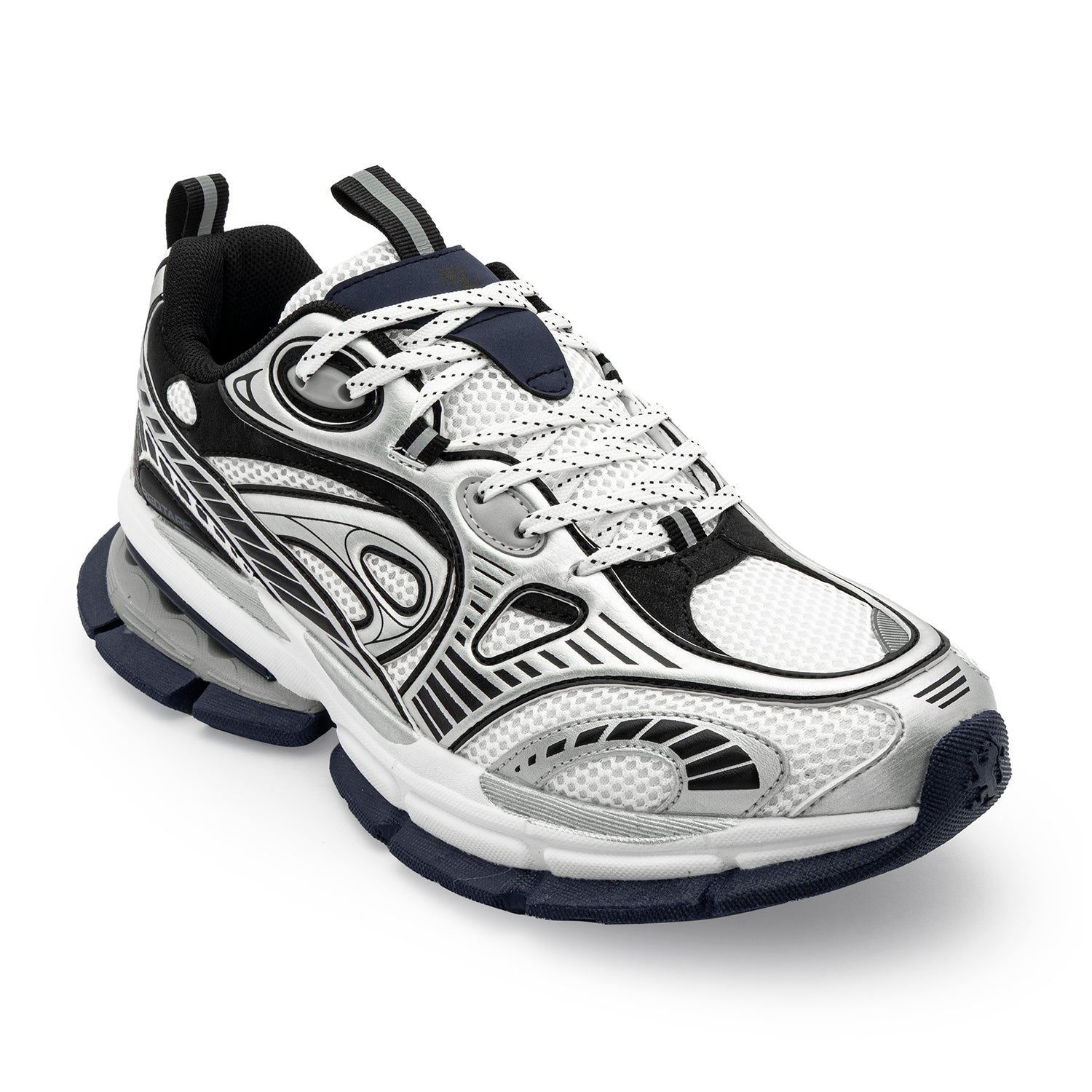 Silver/Blue