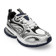 Silver/Blue