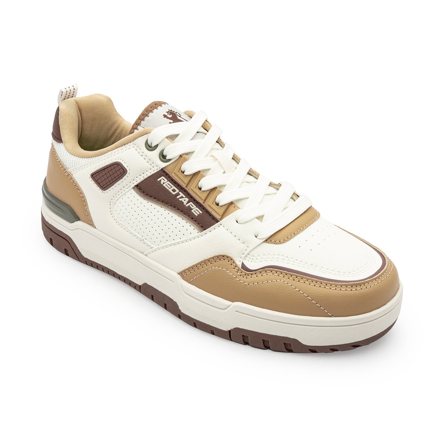 Tan/White