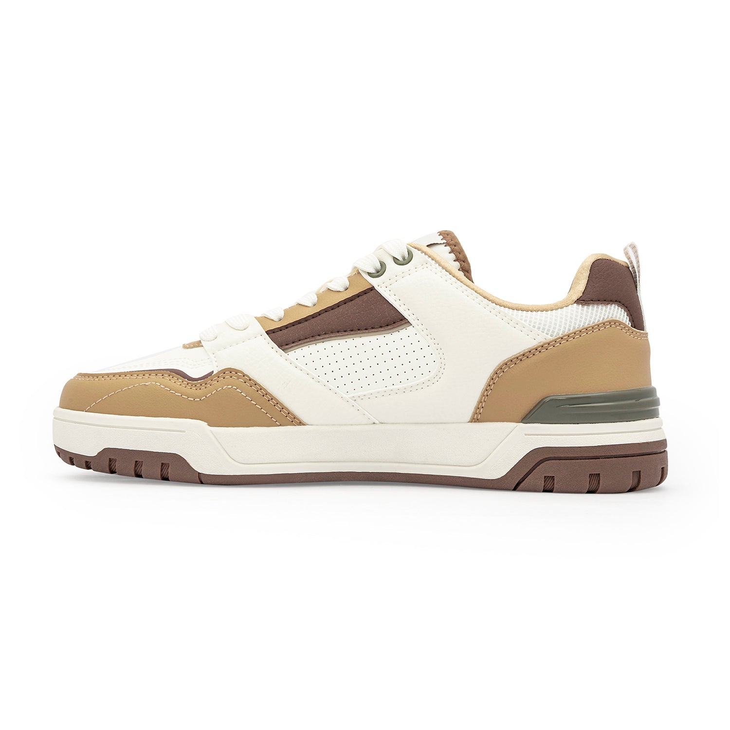 Tan/White