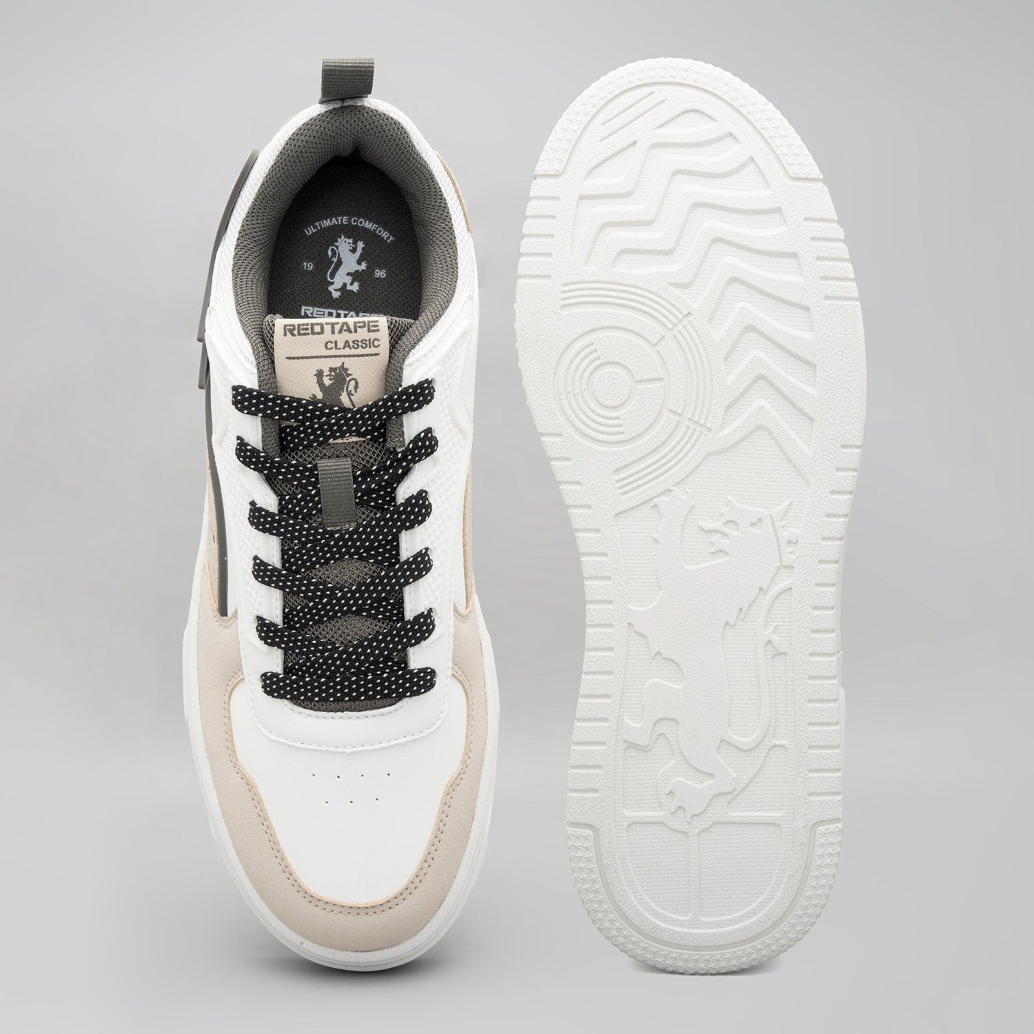 Beige Black