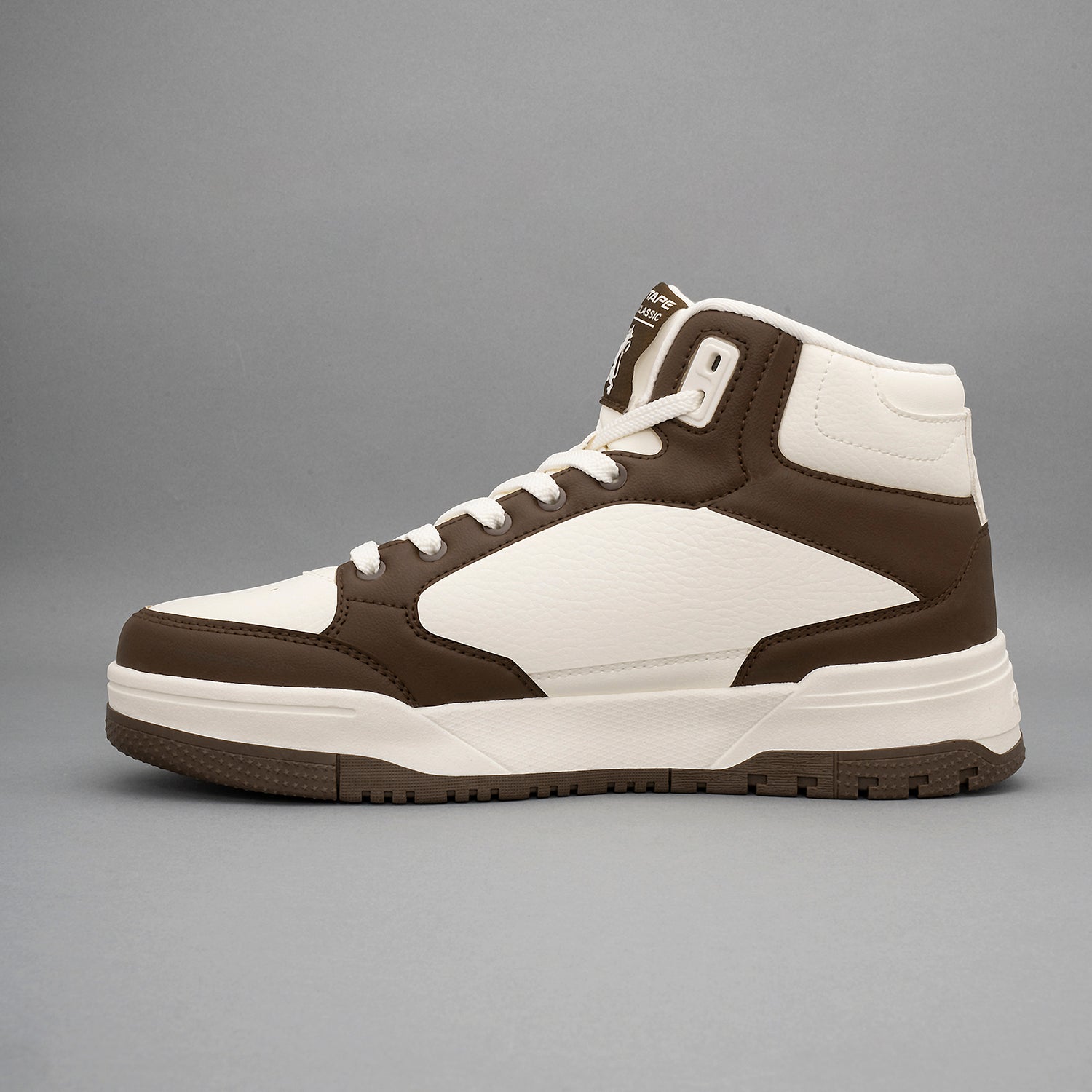 Brown/White