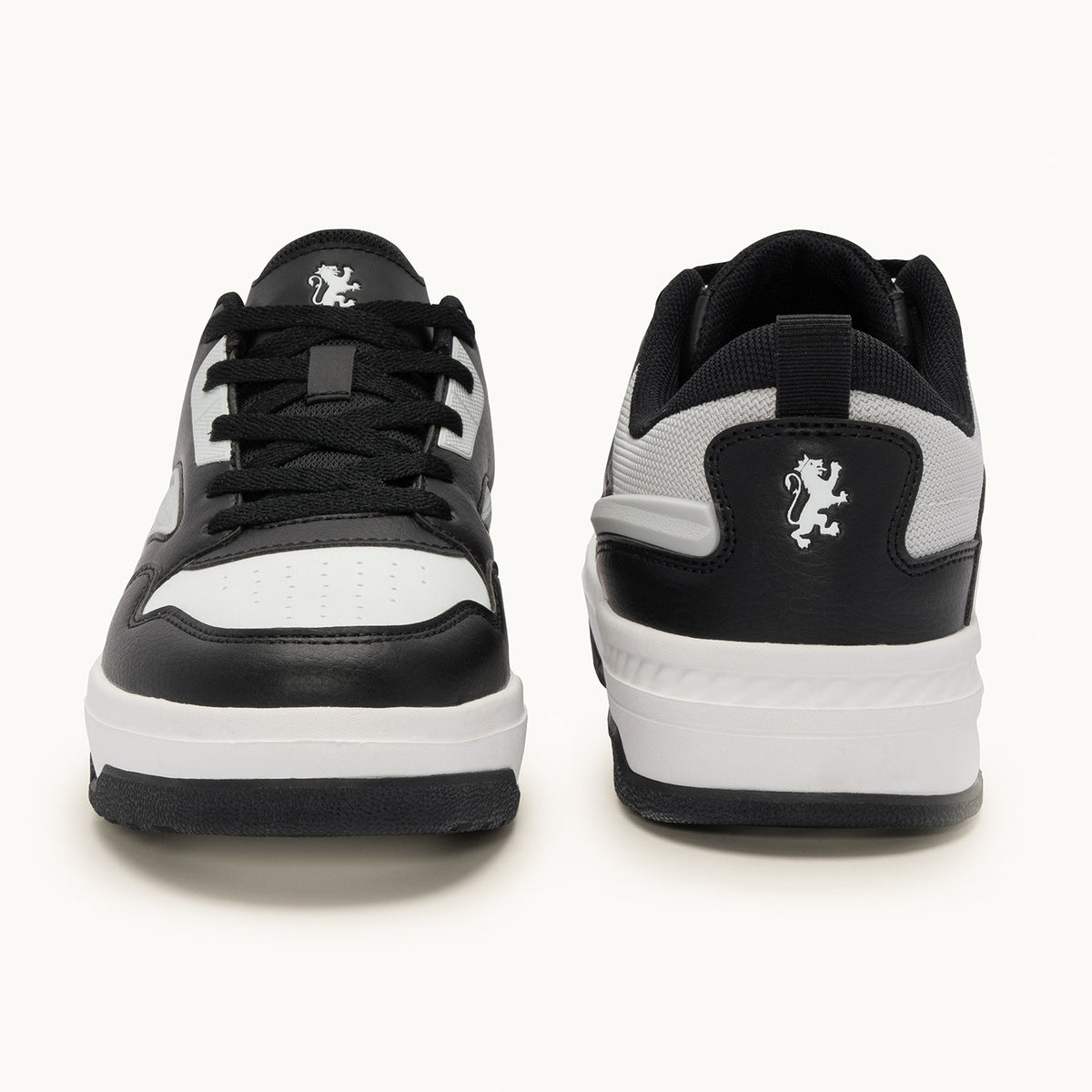 Black White