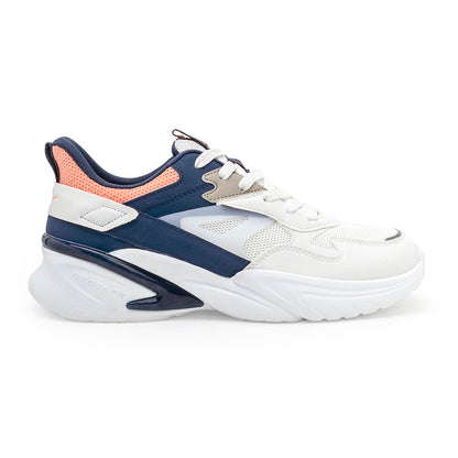 Men White Walking Shoes