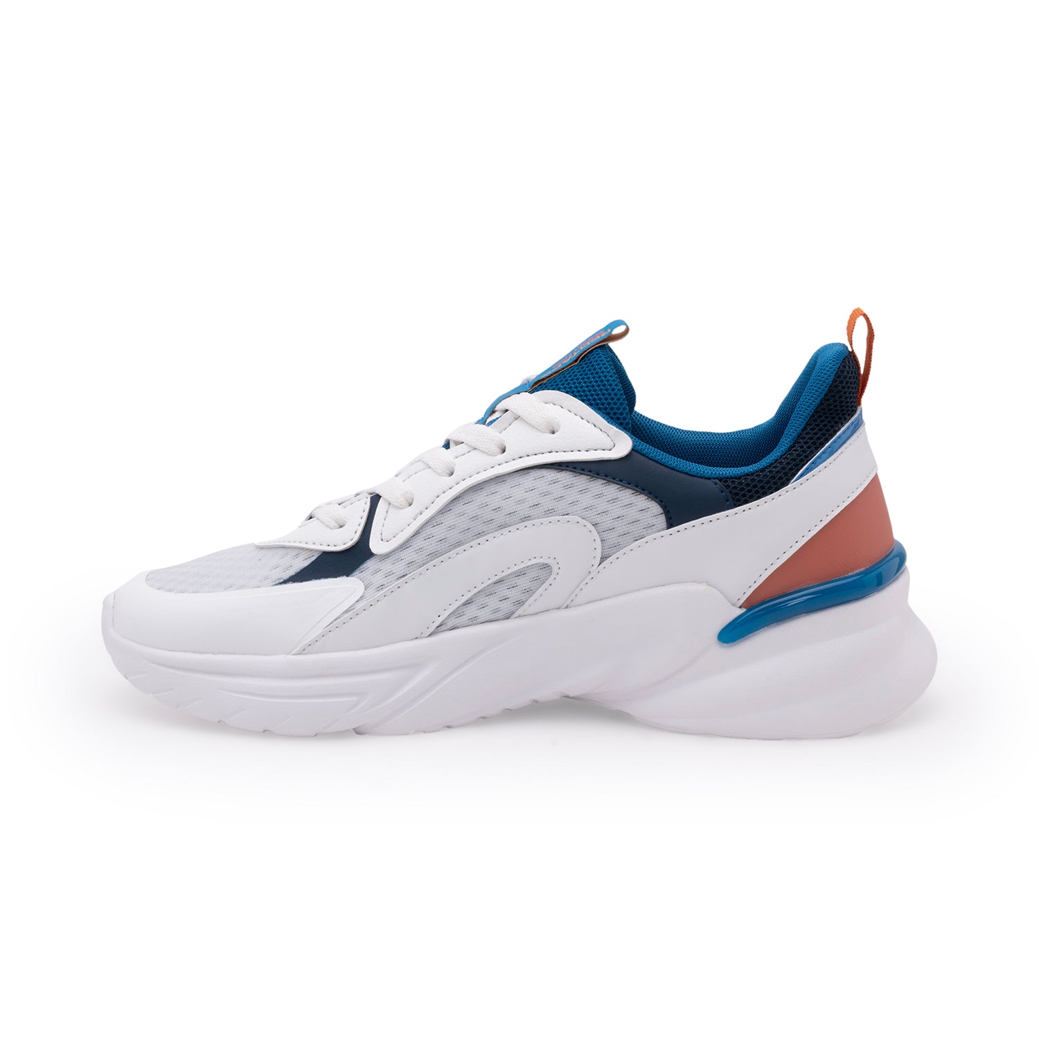 Men White Walking Shoes