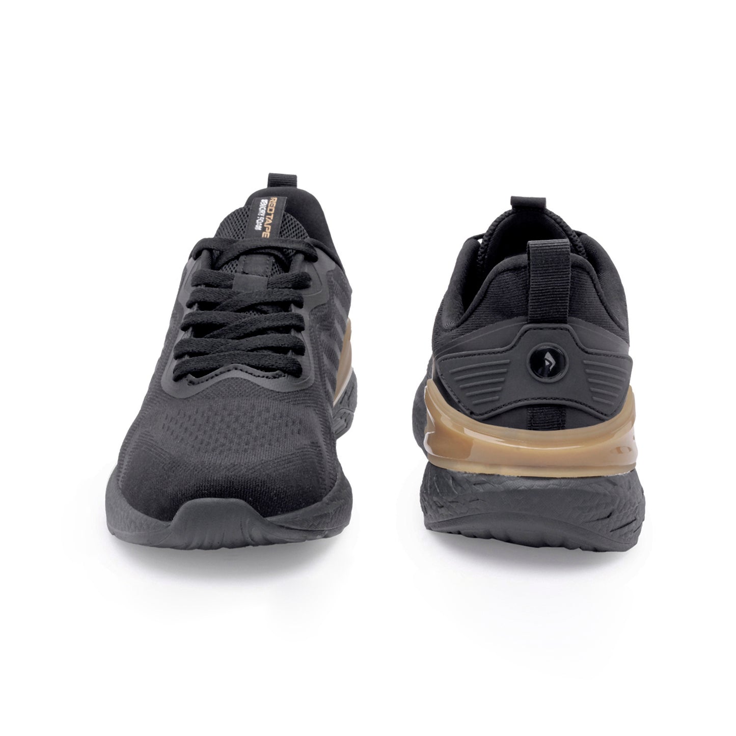 Men Black Walking Shoes